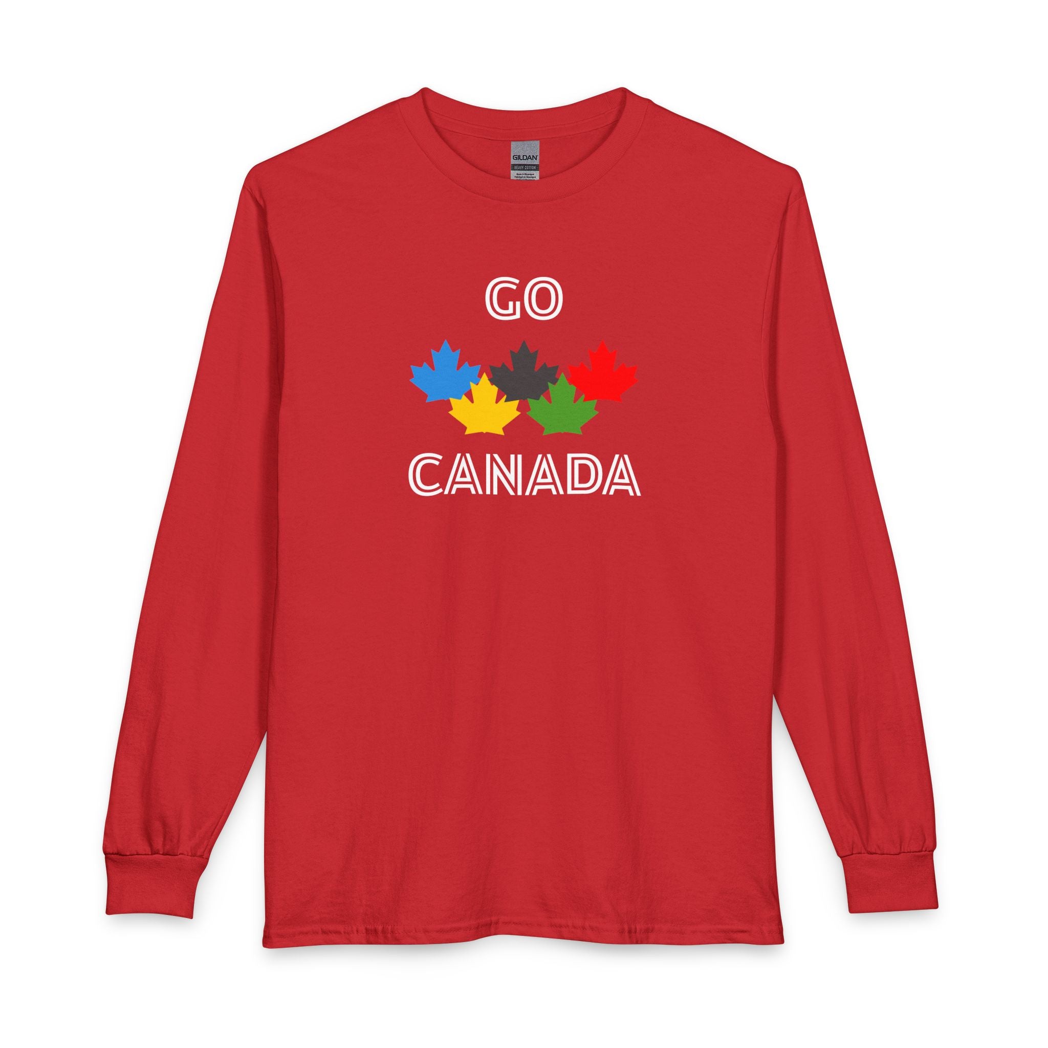 Canada Rings Long Sleeve T-Shirt