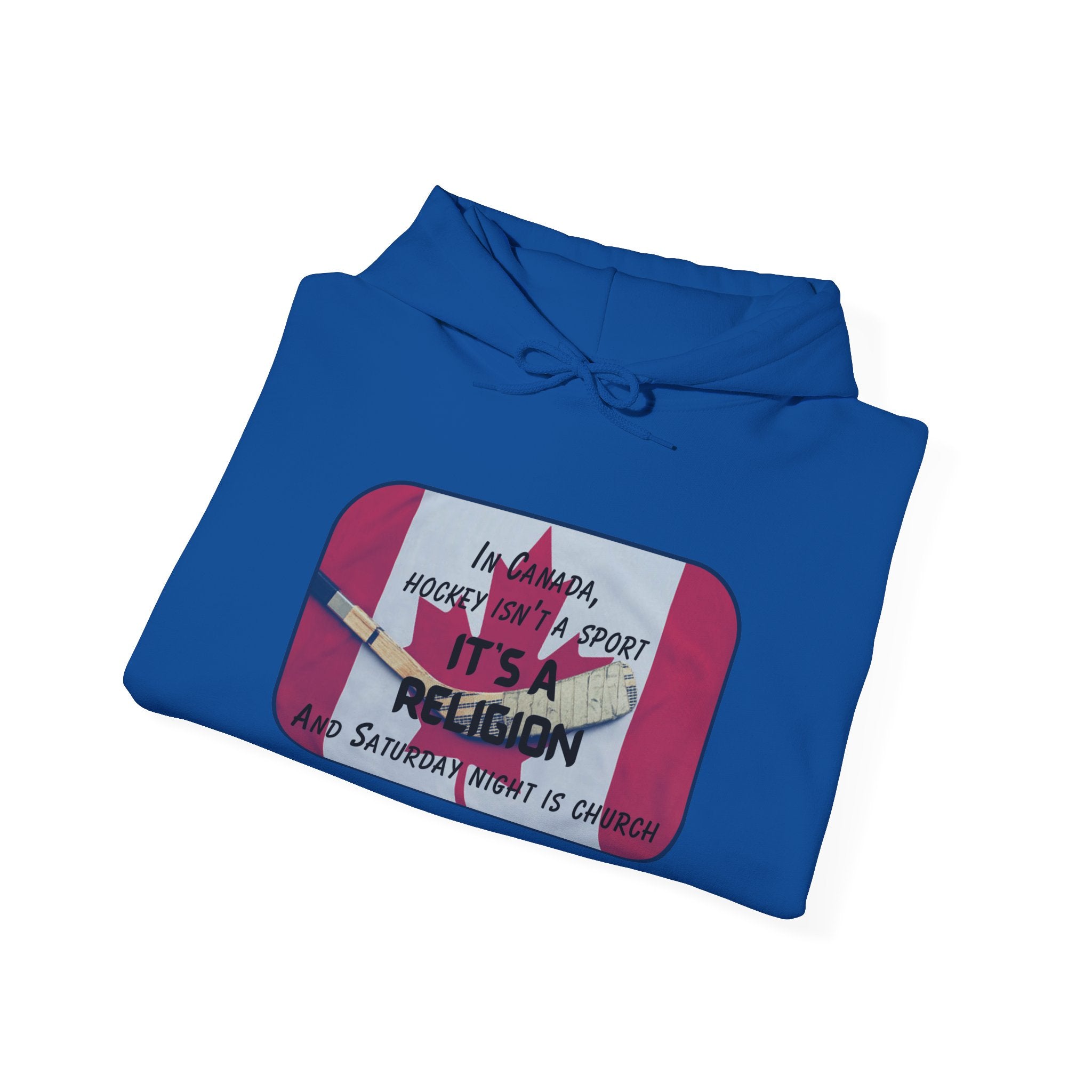 Canada Hockey Religion Hoodie
