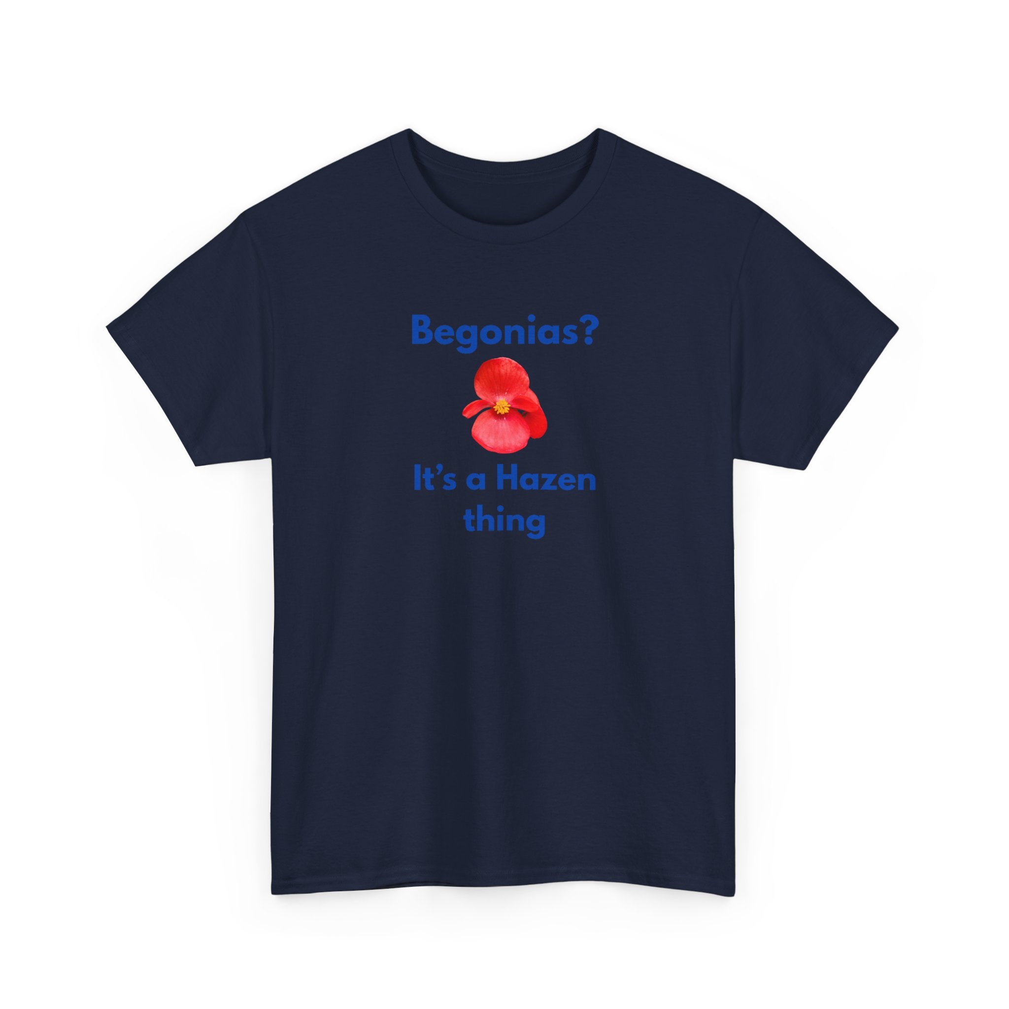 Chief Bradley Taylor Begonias? Front/Back T‑Shirt