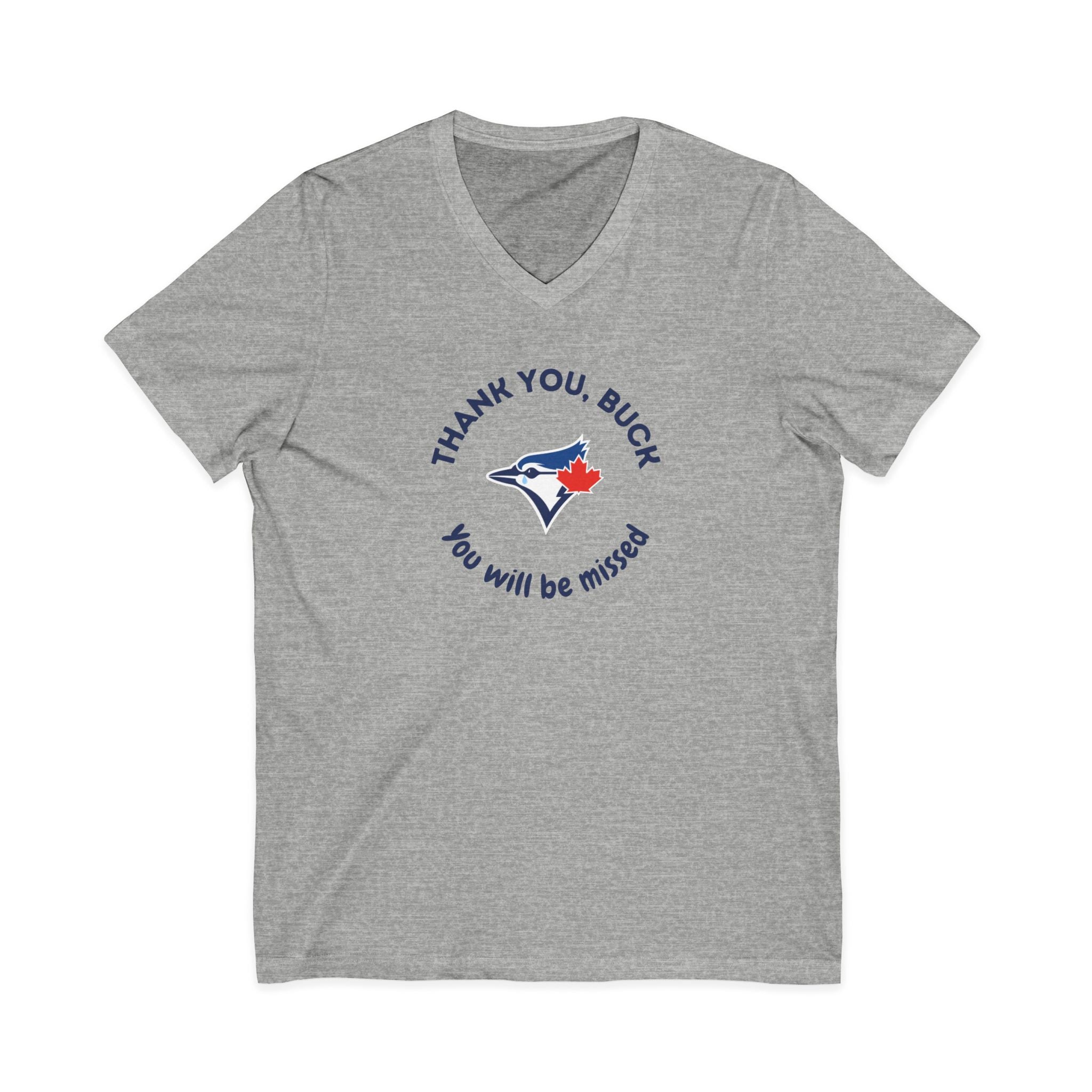 Buck Martinez Will Be Missed V-Neck T-Shirt
