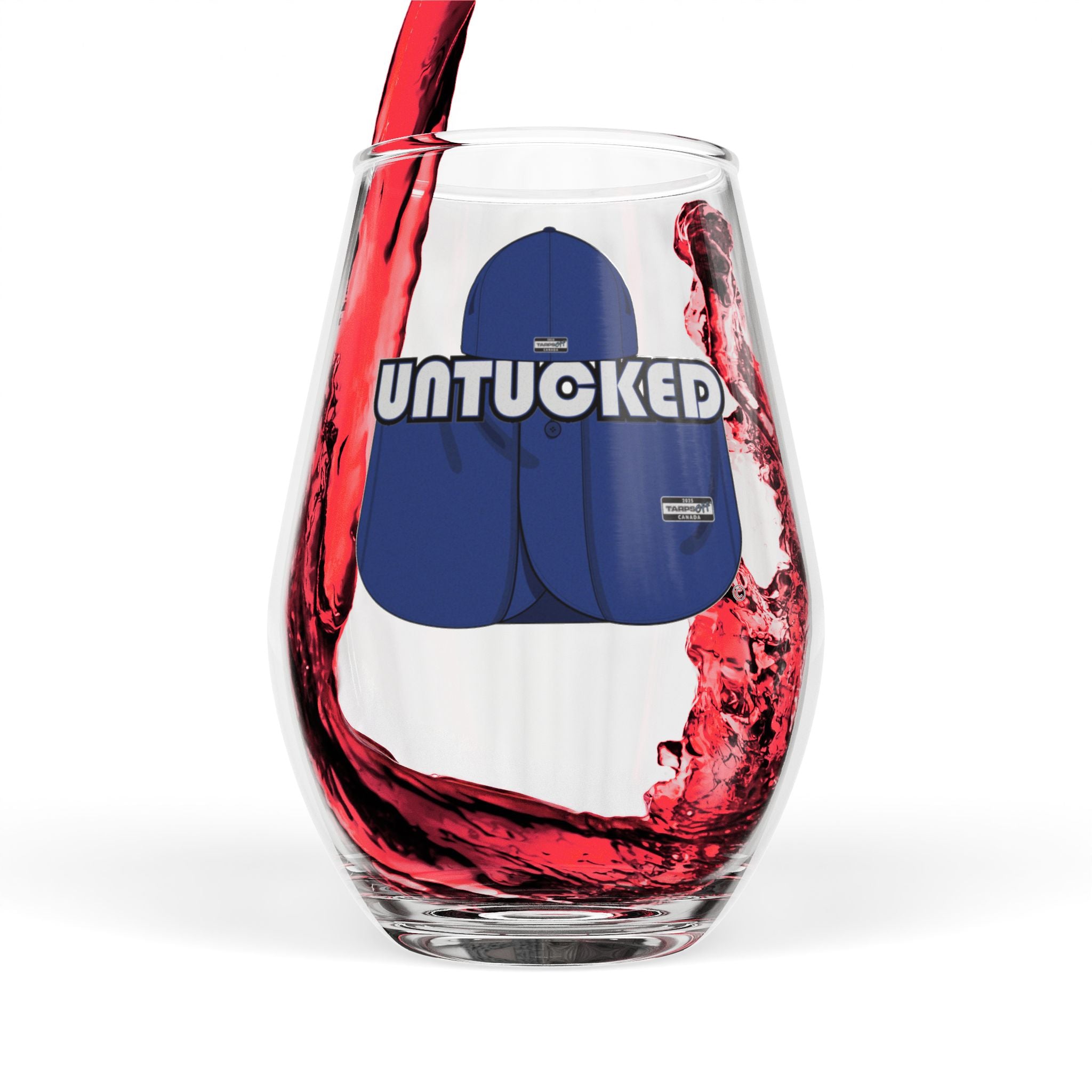 Stemless Untucked Wine Glass — 11.75 oz