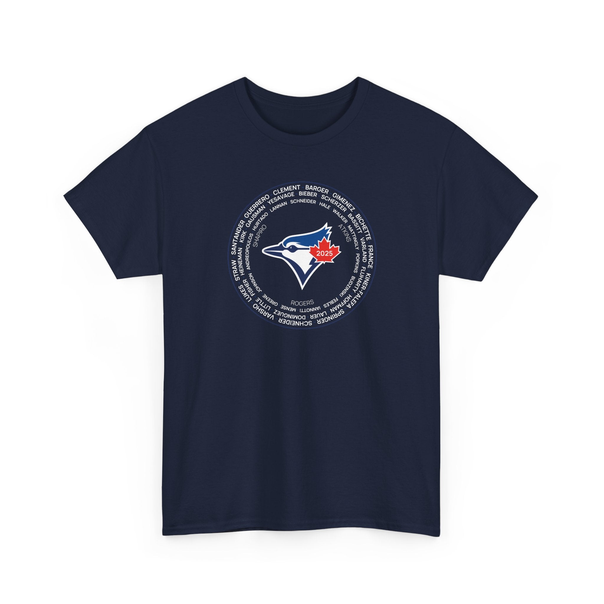 2025 Toronto Blue Jays Post-Season Roster Tee