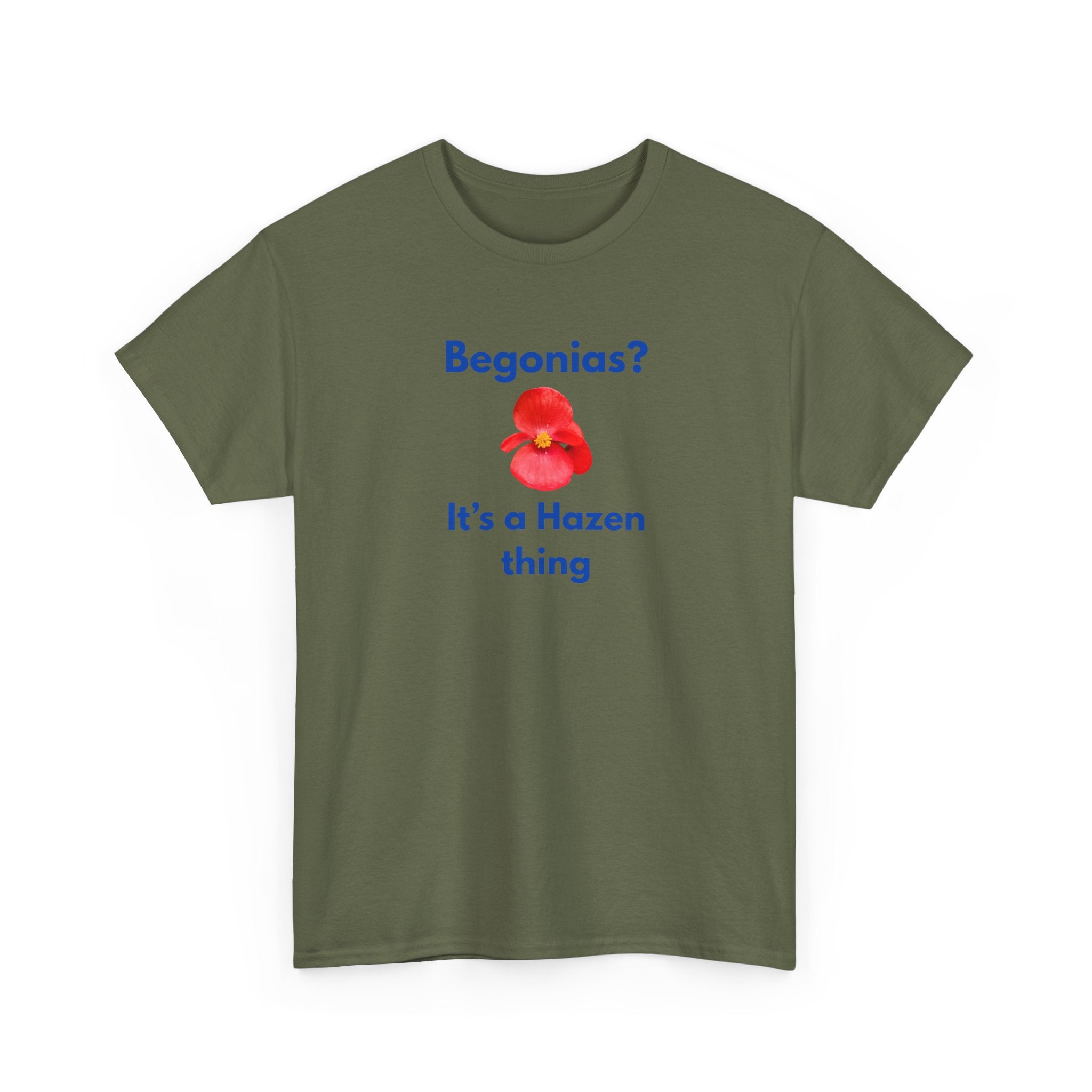 Chief Bradley Taylor Begonias? Front/Back T‑Shirt