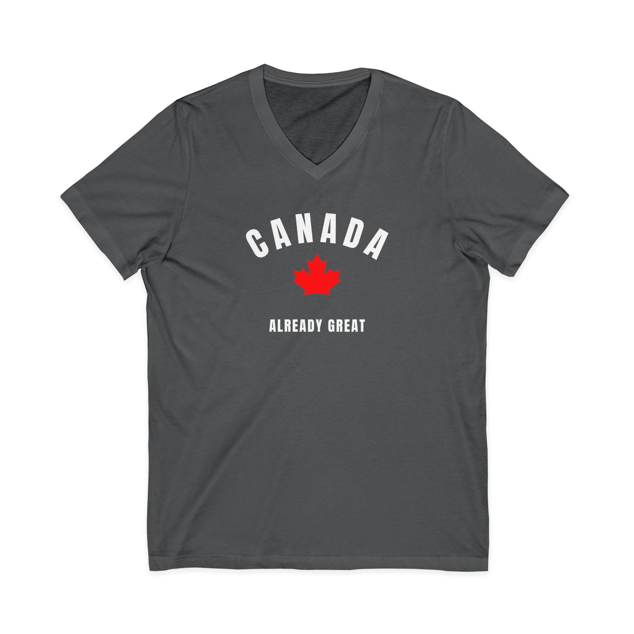 Canada Already Great Anti Trump V-Neck T-Shirt