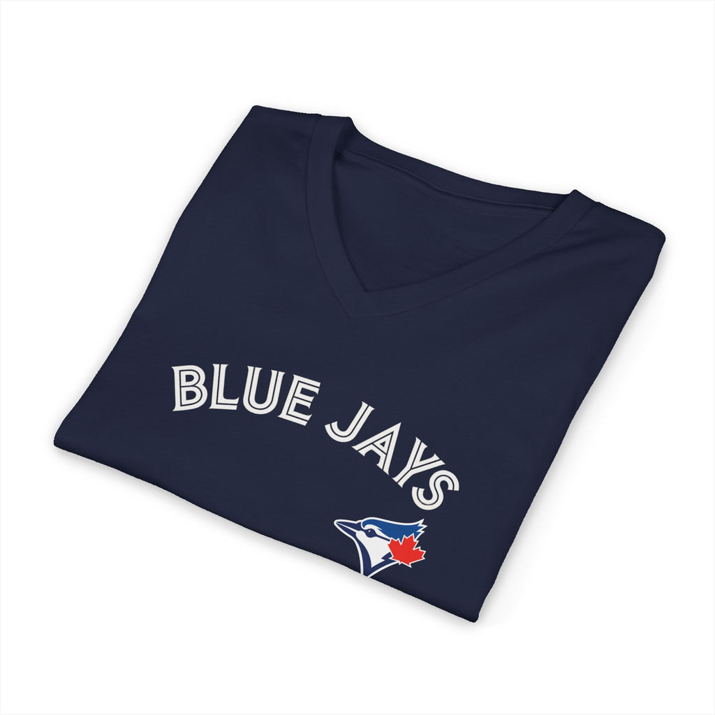 Toronto Blue Jays Let's Go V-Neck T-Shirt