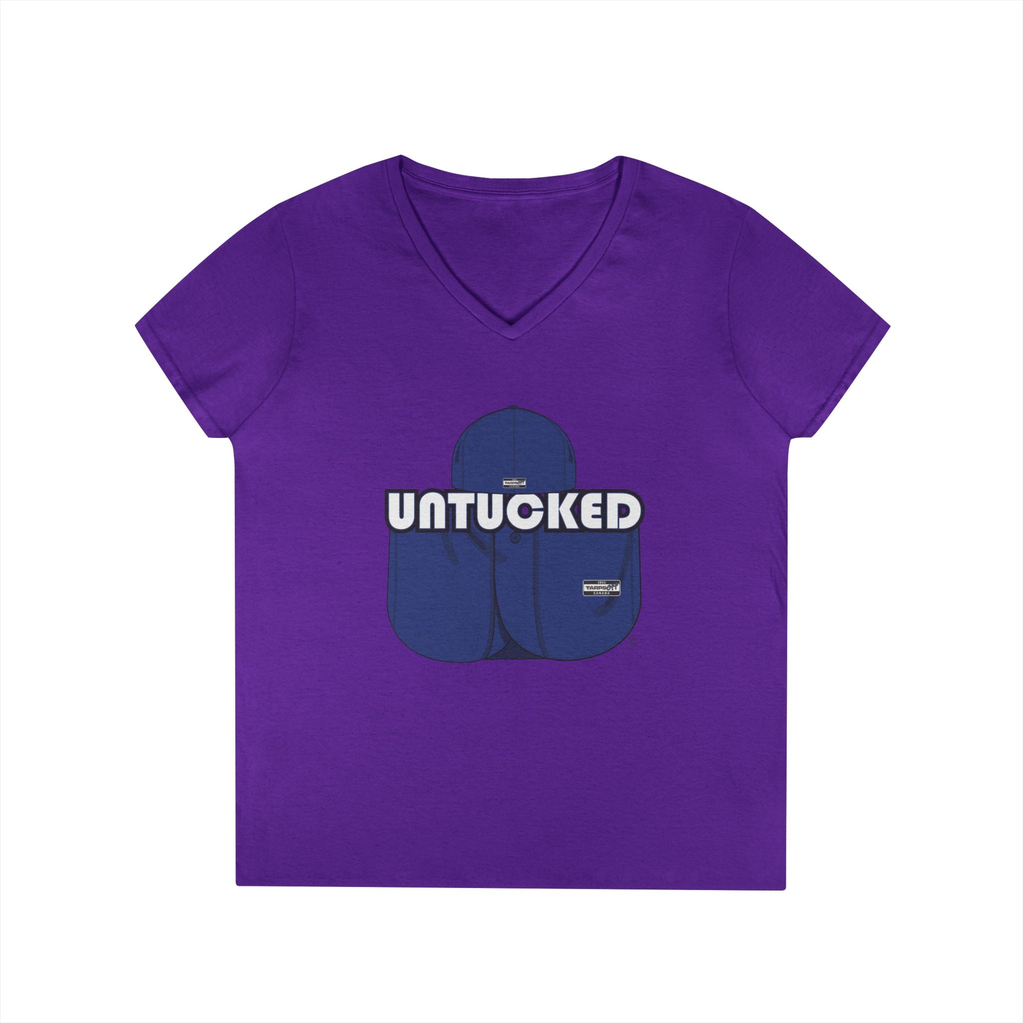Untucked Ladies' V-Neck T-Shirt