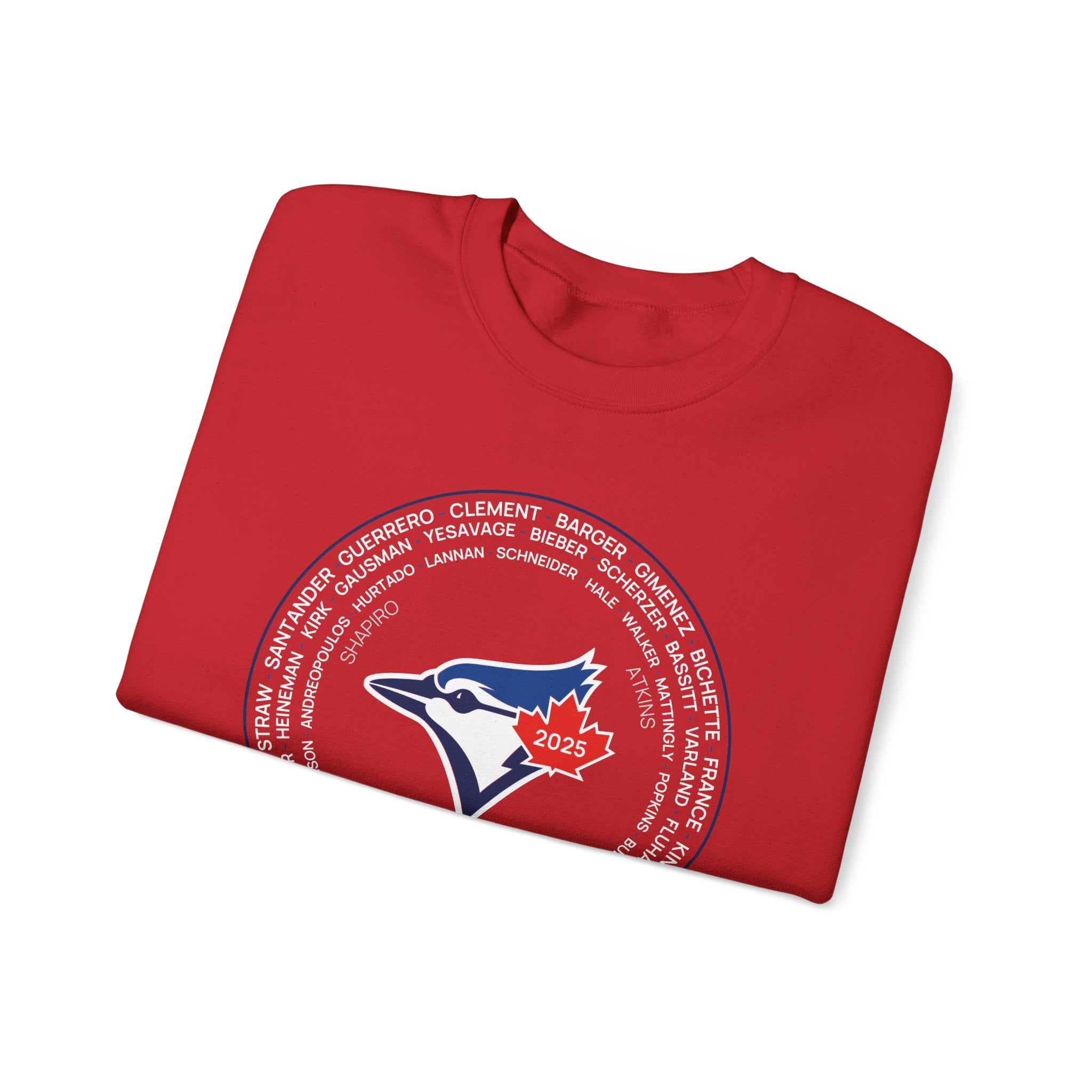2025 Blue Jays Post Season Roster Sweatshirt