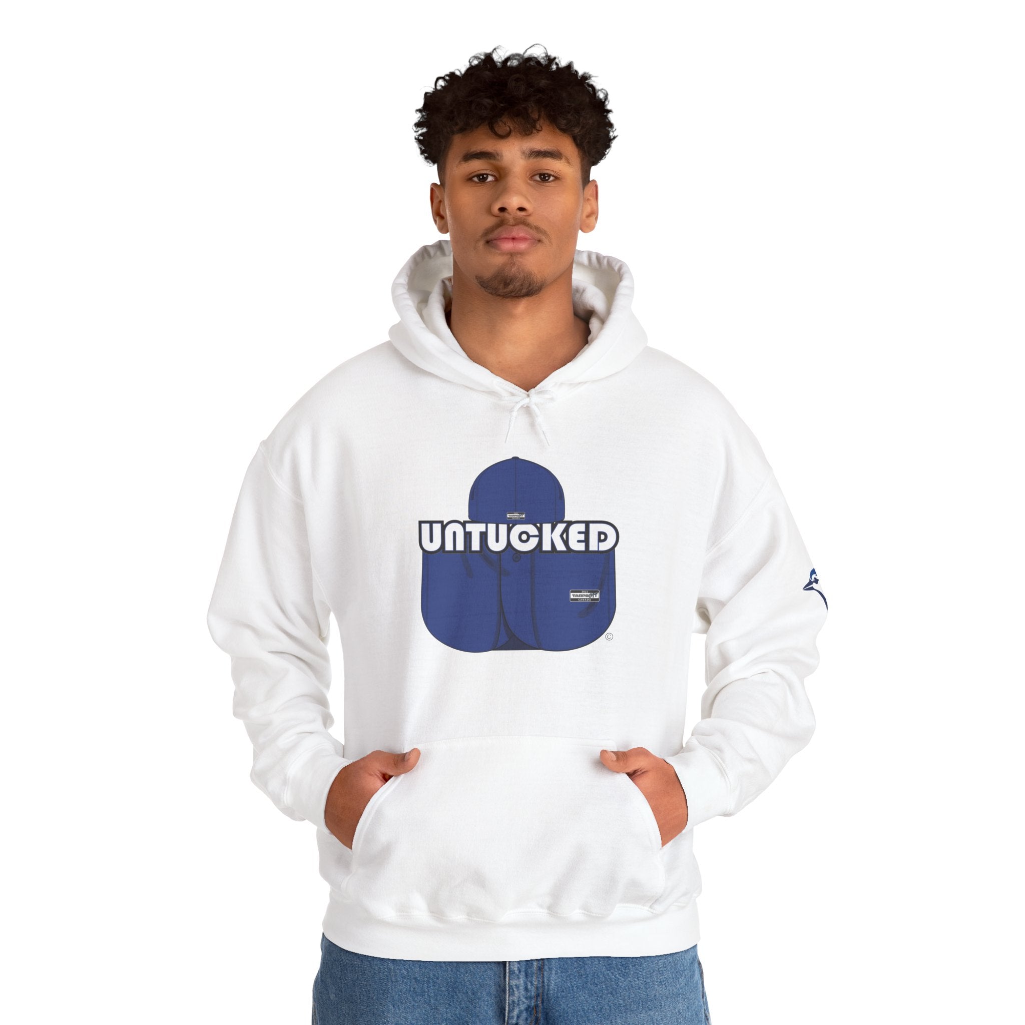 Untucked Hooded Sweatshirt