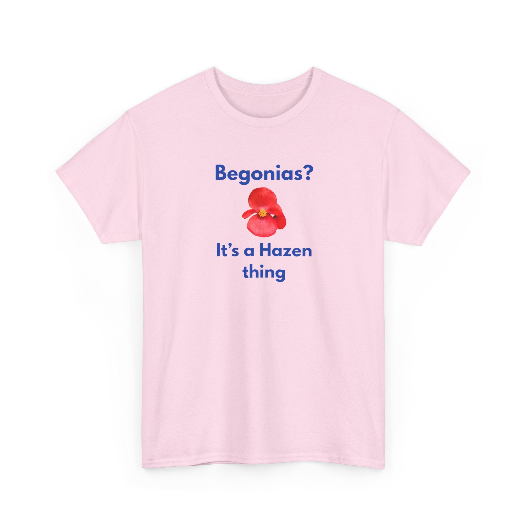 Chief Bradley Taylor Begonias? Front/Back T‑Shirt