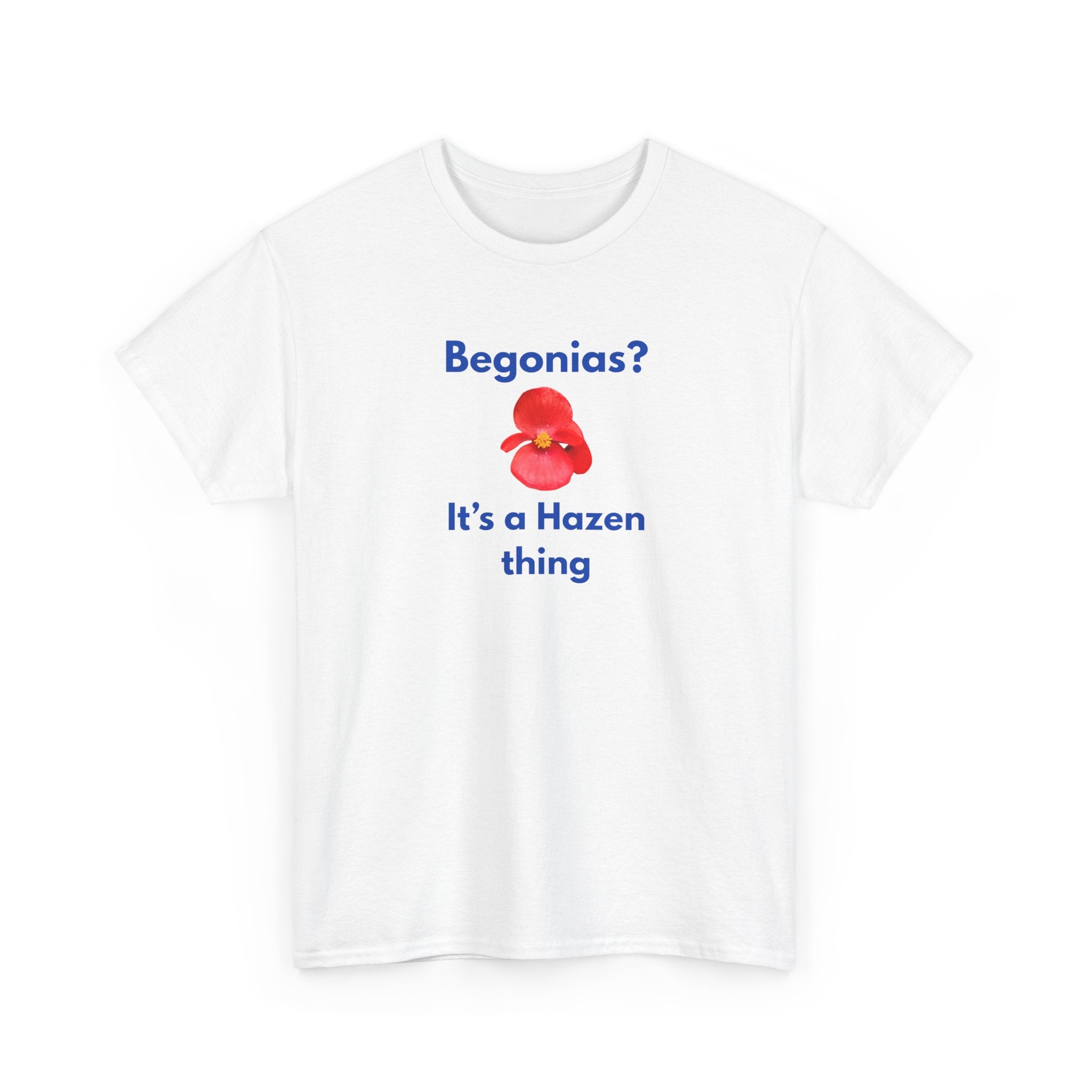 Chief Bradley Taylor Begonias? Front/Back T‑Shirt