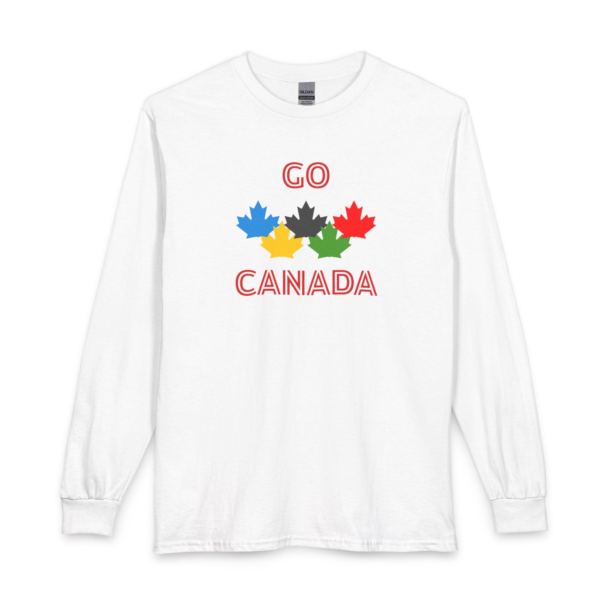 Canada Rings Long Sleeve T-Shirt