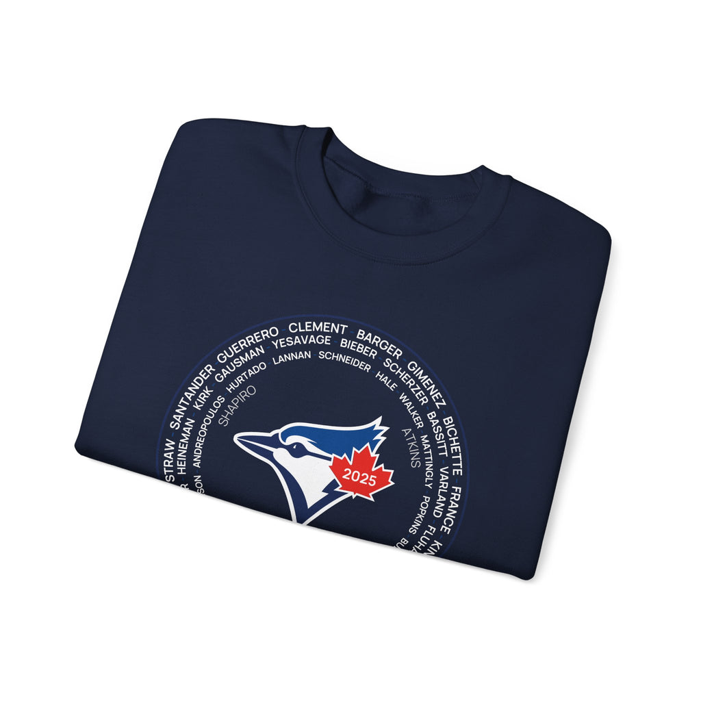 2025 Blue Jays Post Season Roster Sweatshirt