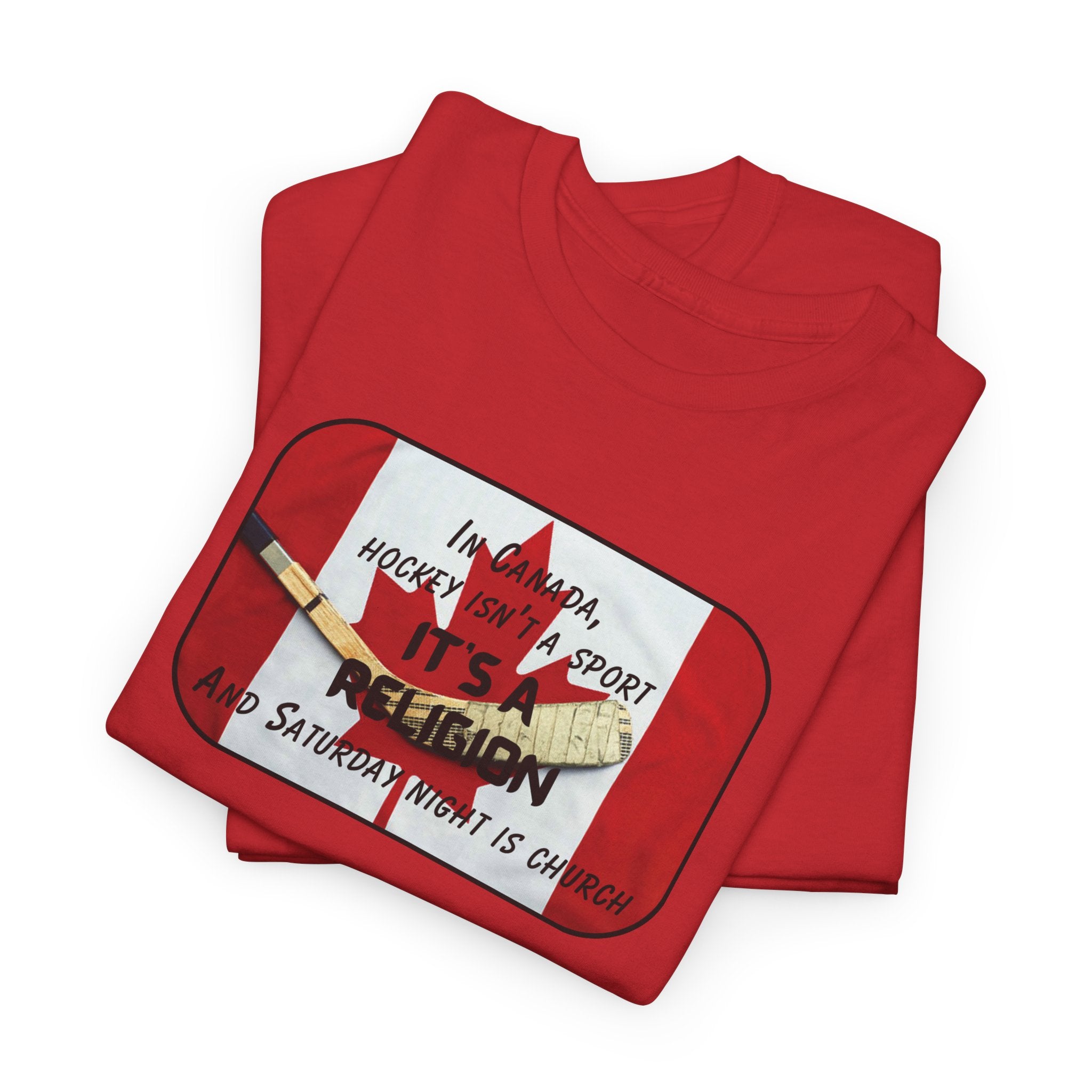 Canada Hockey is Religion T-Shirt