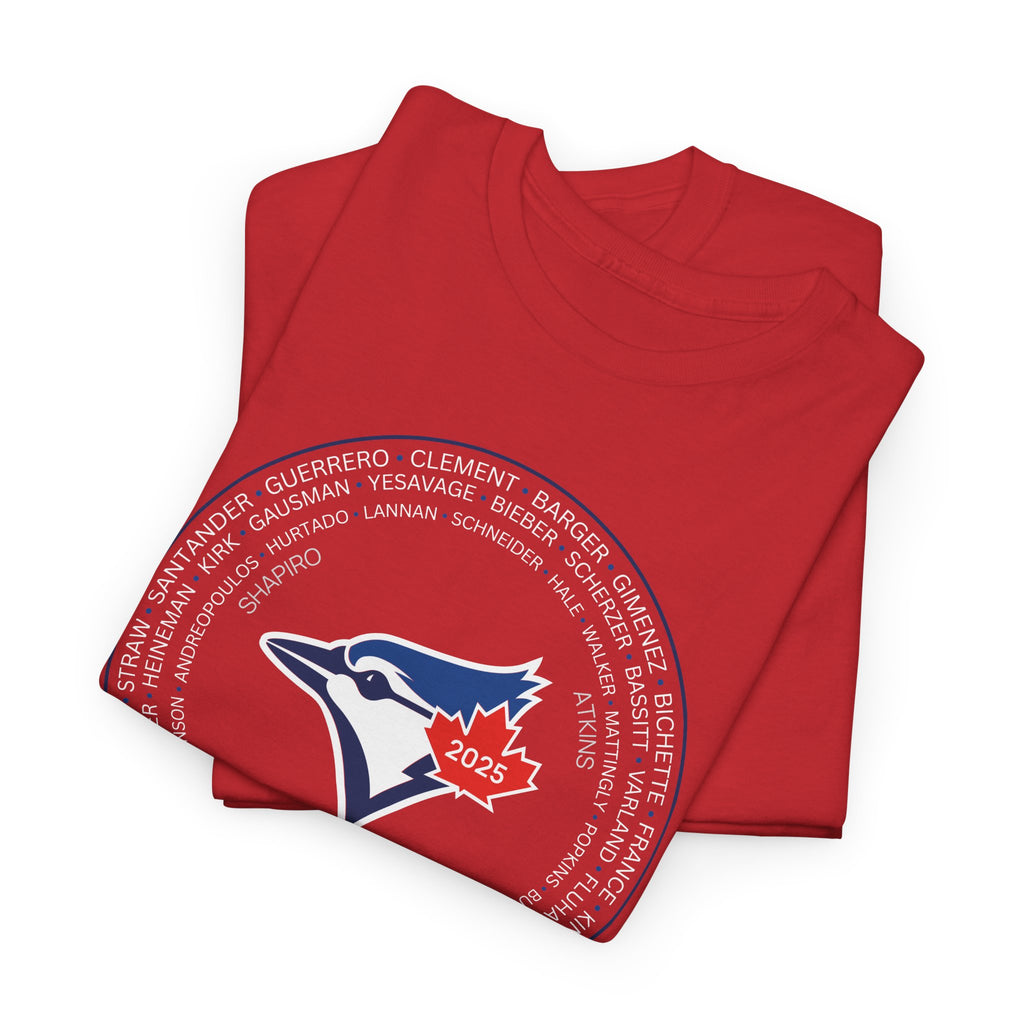 2025 Toronto Blue Jays Post-Season Roster Tee