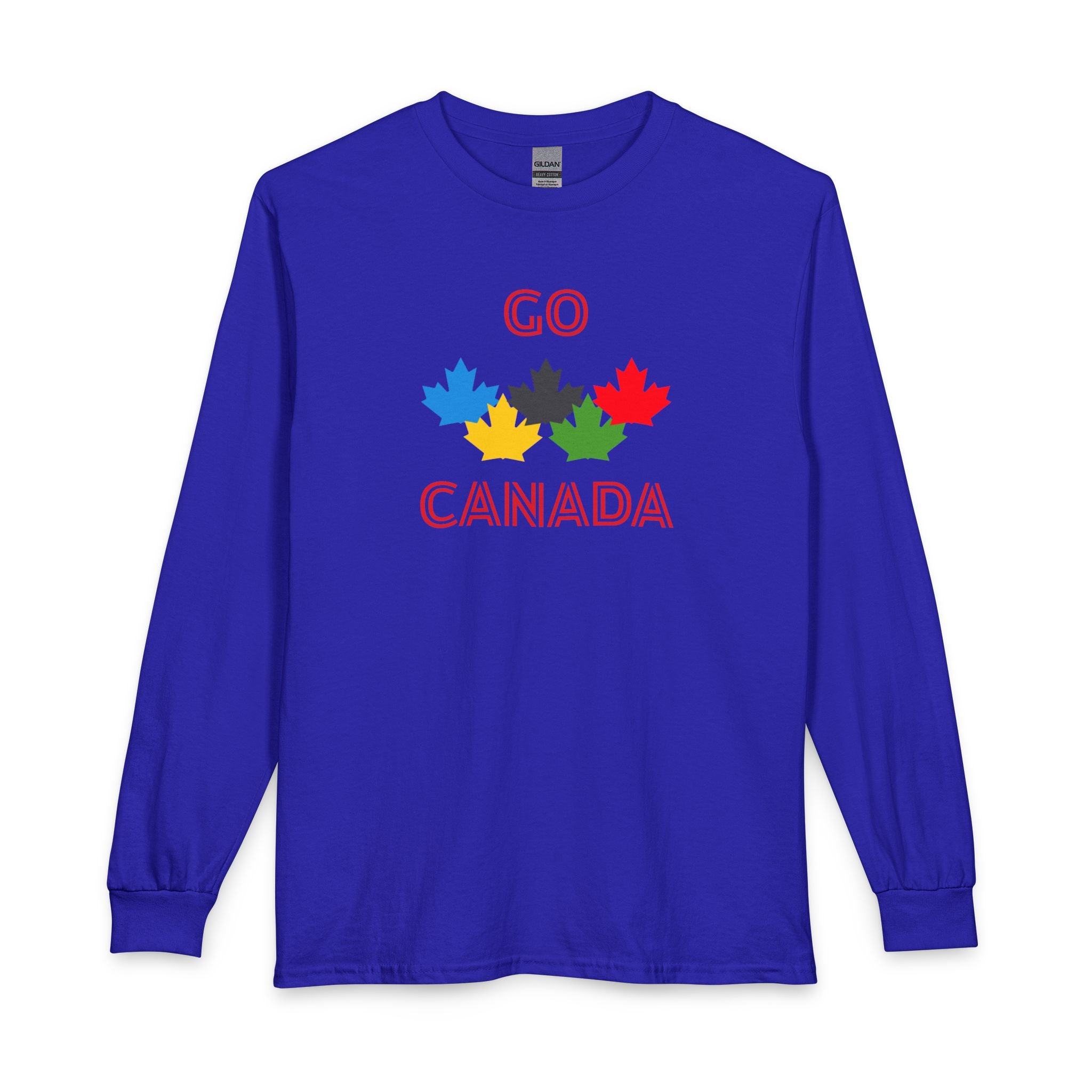 Canada Rings Long Sleeve T-Shirt