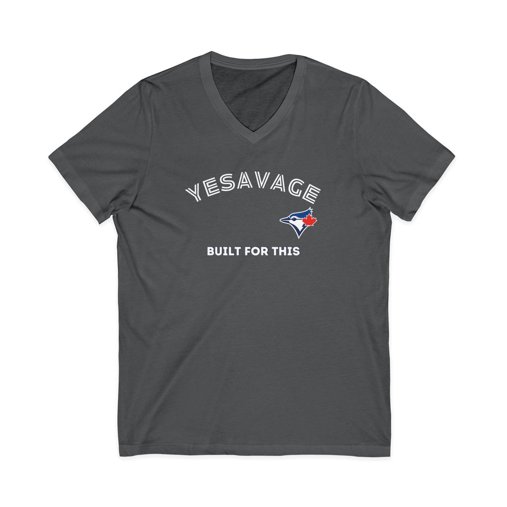 Toronto Blue Jays Trey Yesavage Built For This V-Neck T-Shirt