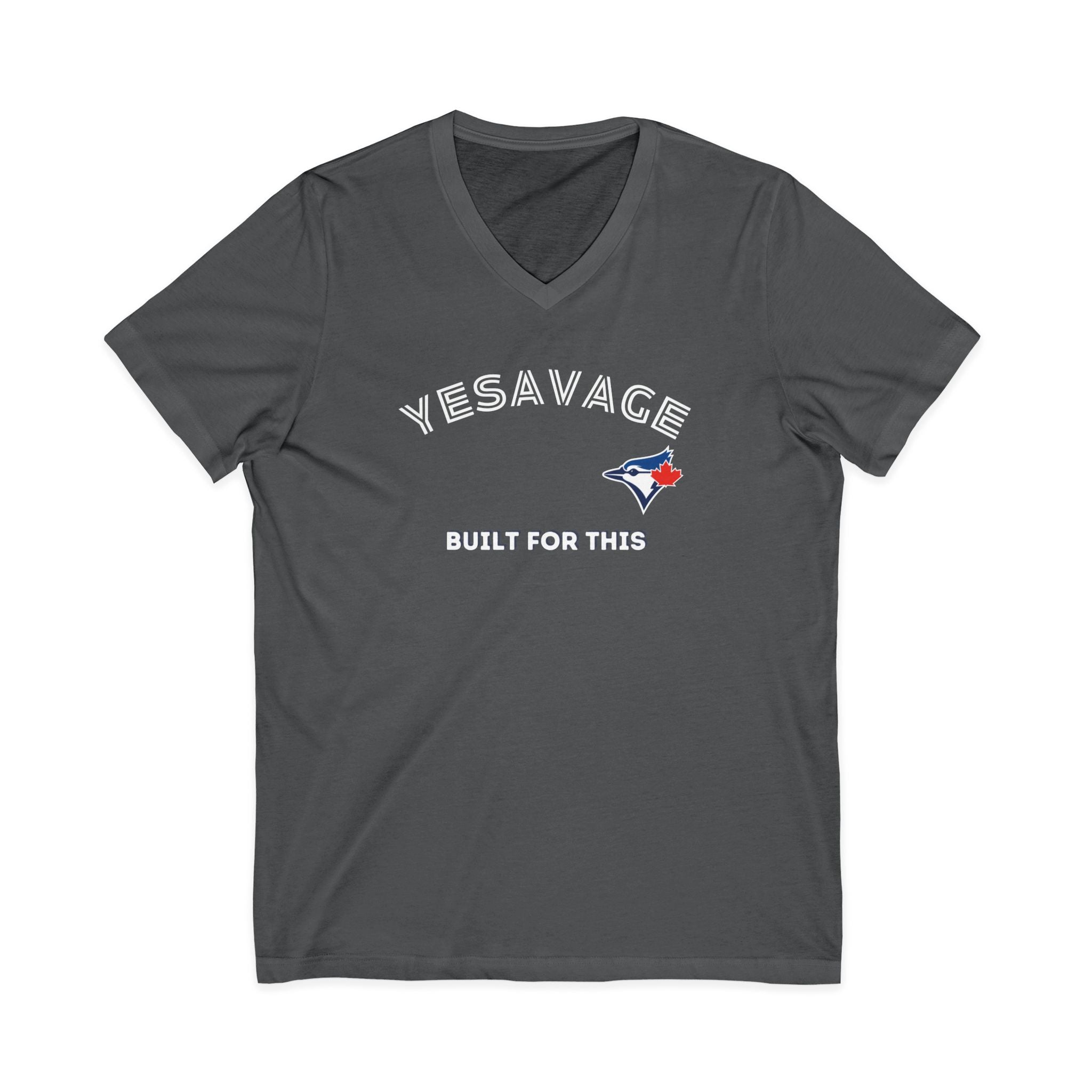 Toronto Blue Jays Trey Yesavage Built For This V-Neck T-Shirt