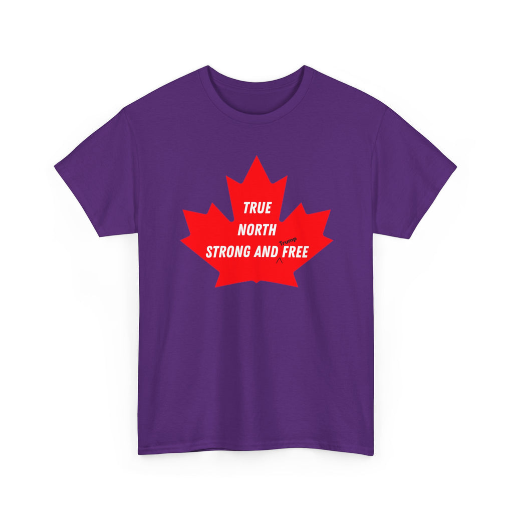 Canada True North Strong and Free Anti Trump T‑Shirt