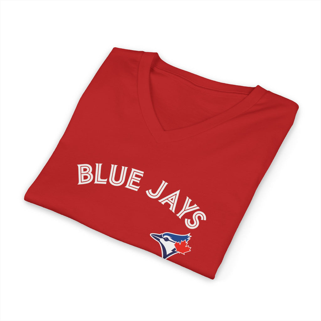 Toronto Blue Jays Let's Go V-Neck T-Shirt