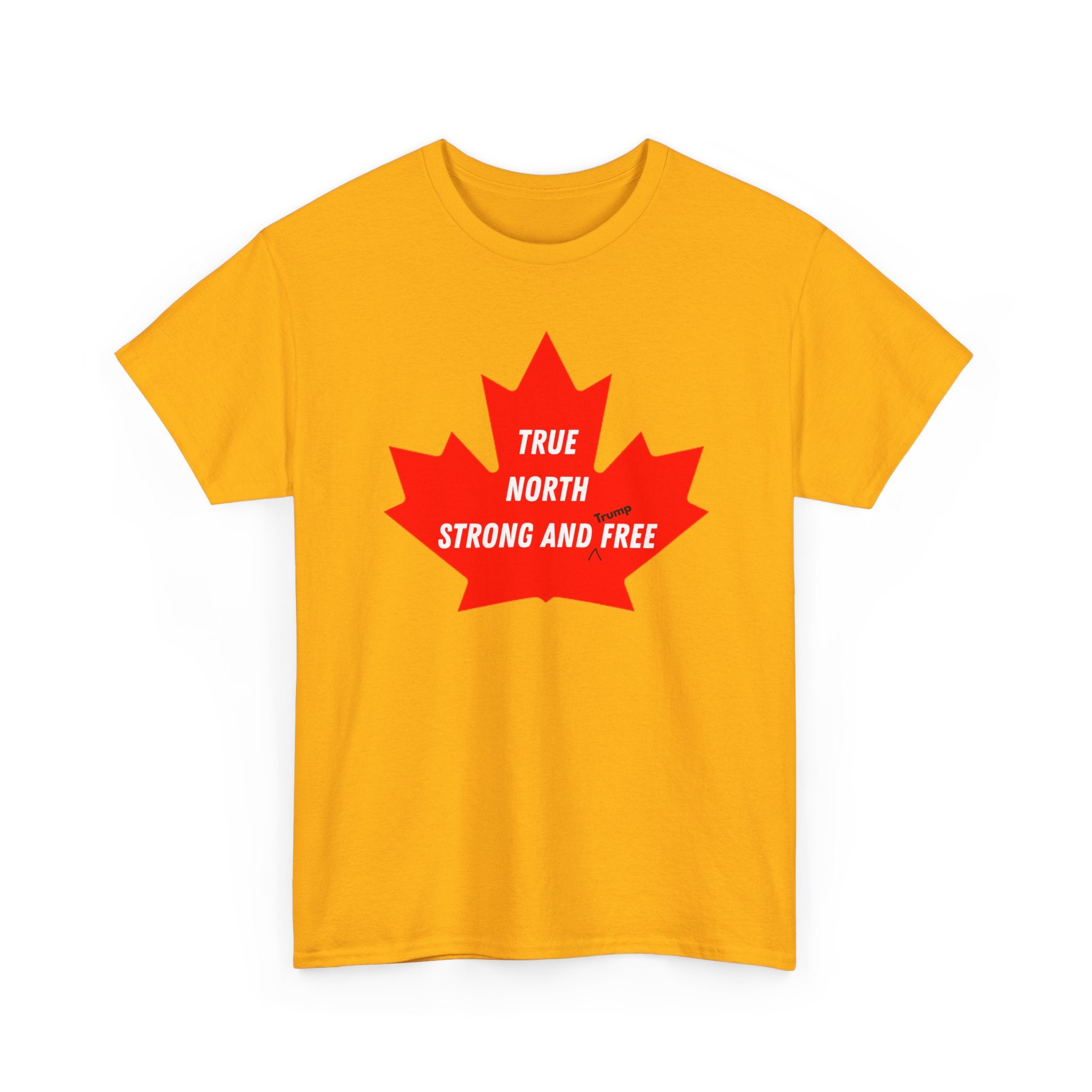 Canada True North Strong and Free Anti Trump T‑Shirt