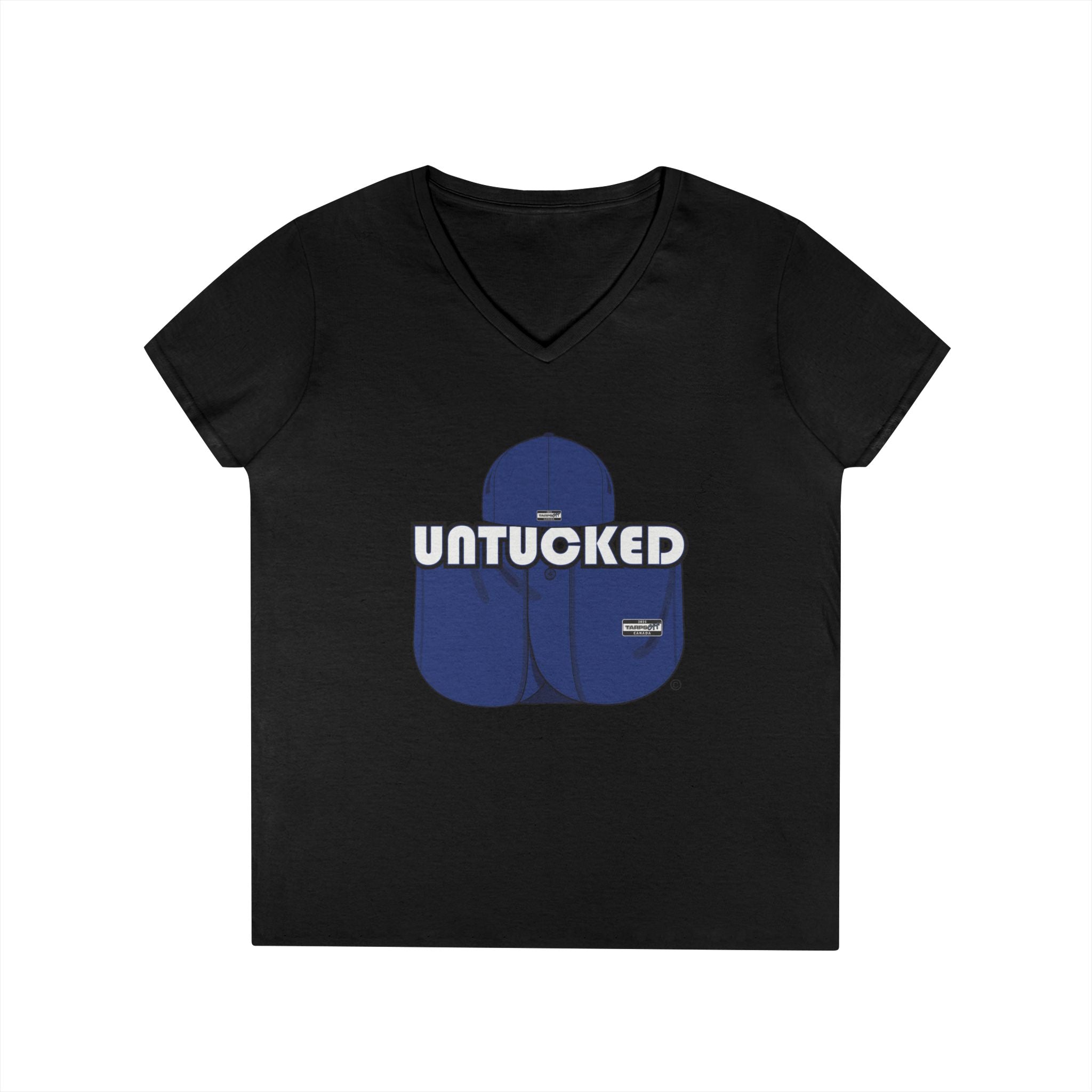 Untucked Ladies' V-Neck T-Shirt