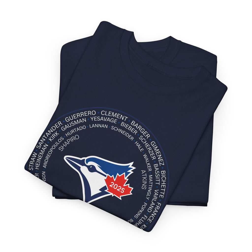 2025 Toronto Blue Jays Post-Season Roster Tee
