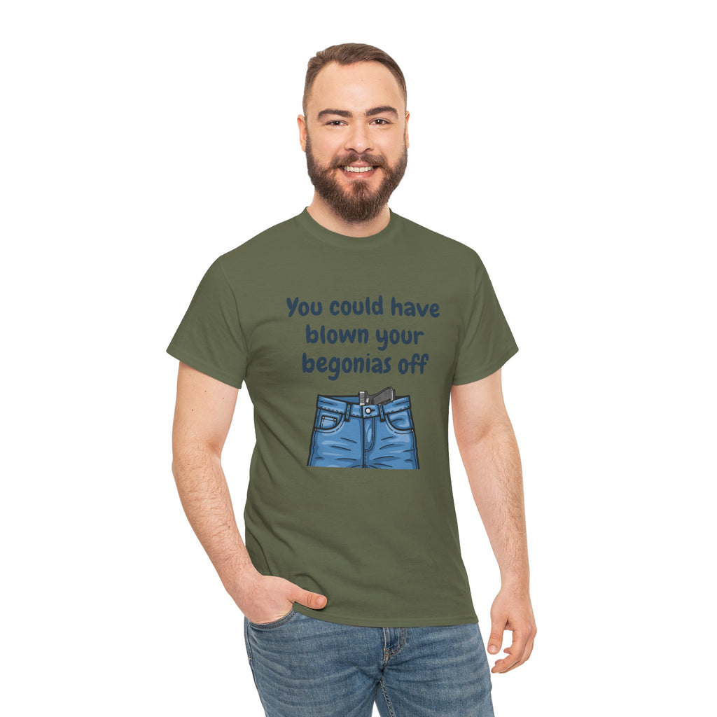 Chief Bradley Taylor You Could Have Blown Your Begonias Off T‑Shirt
