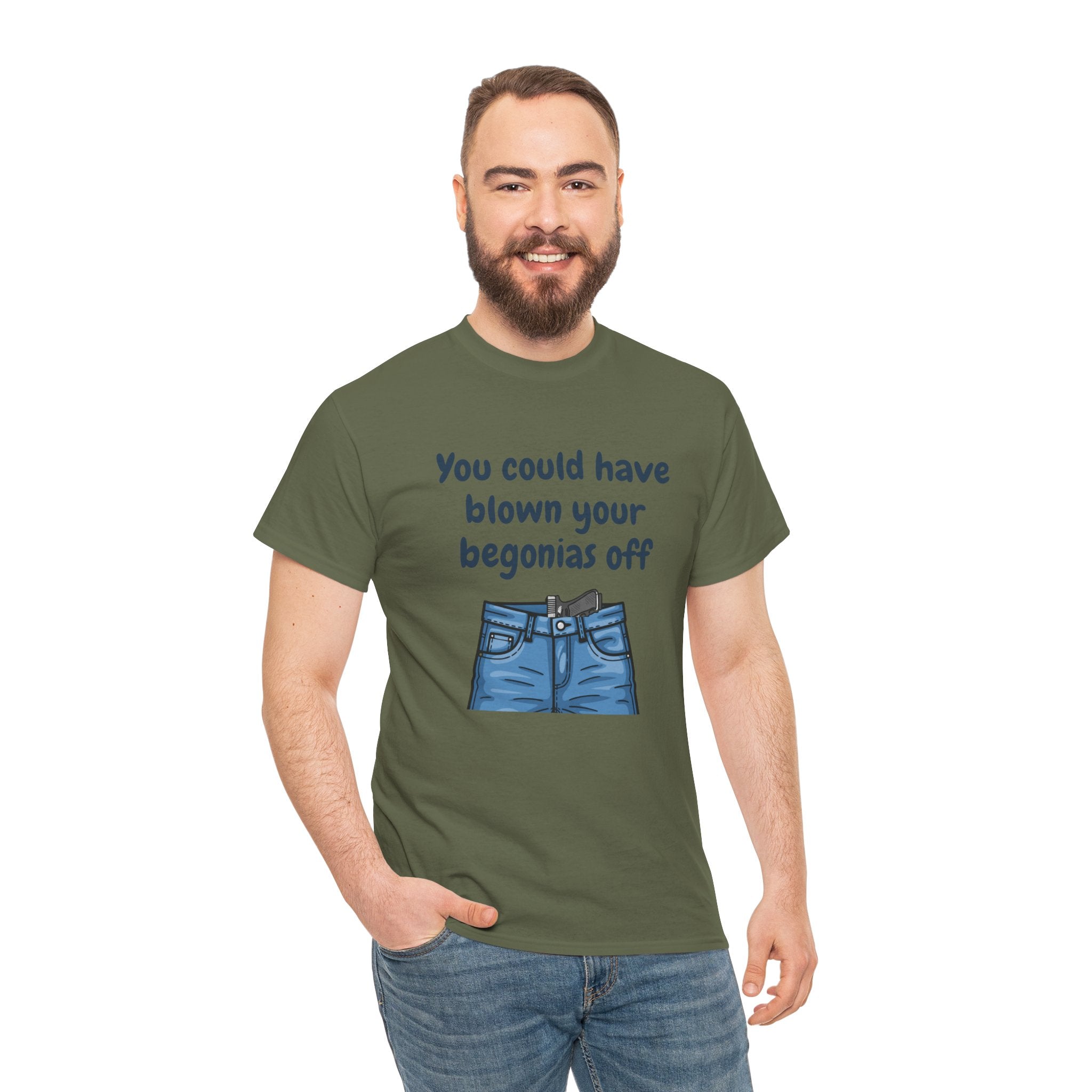 Chief Bradley Taylor You Could Have Blown Your Begonias Off T‑Shirt