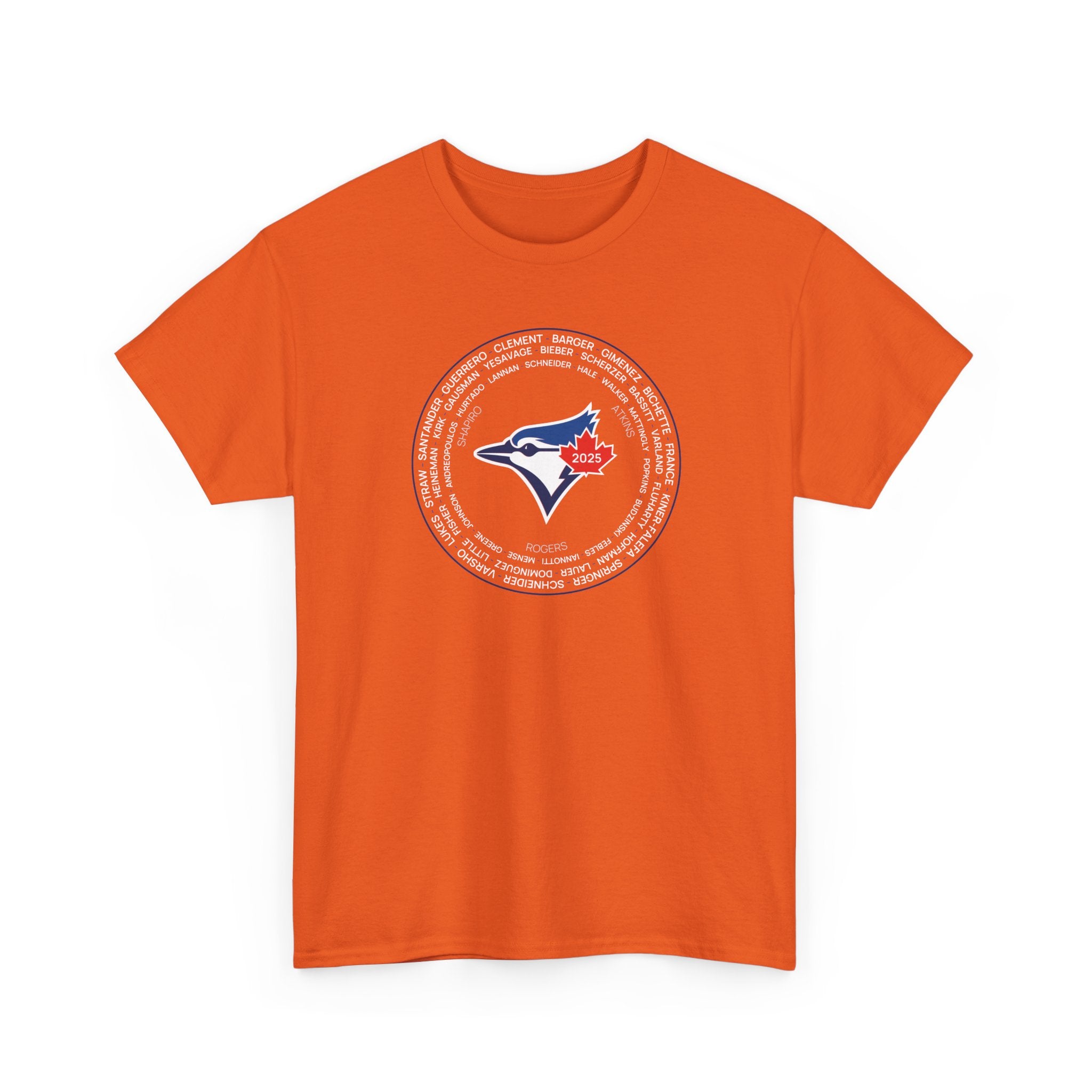 2025 Toronto Blue Jays Post-Season Roster Tee