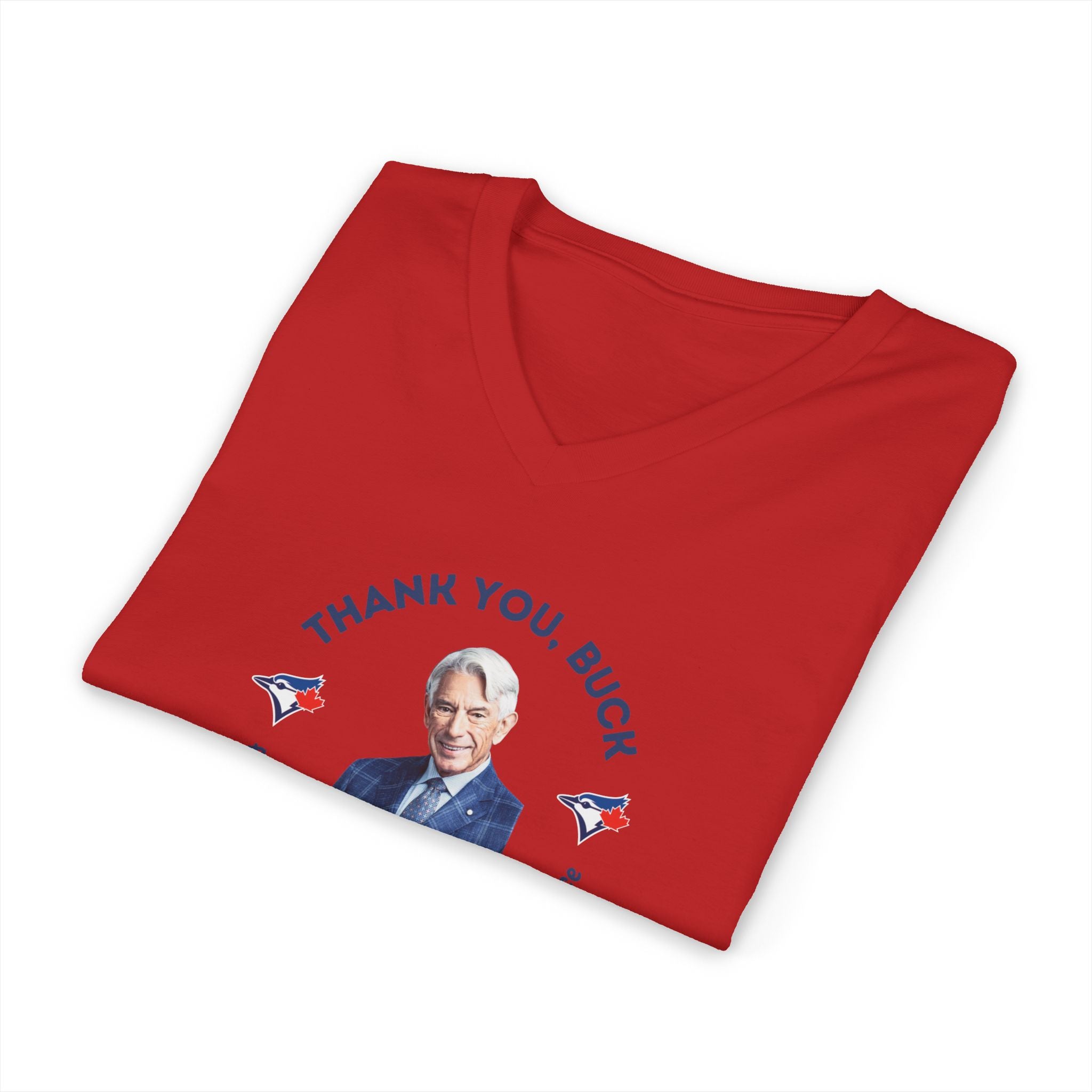 Thank You, Buck Martinez V-Neck T-Shirt