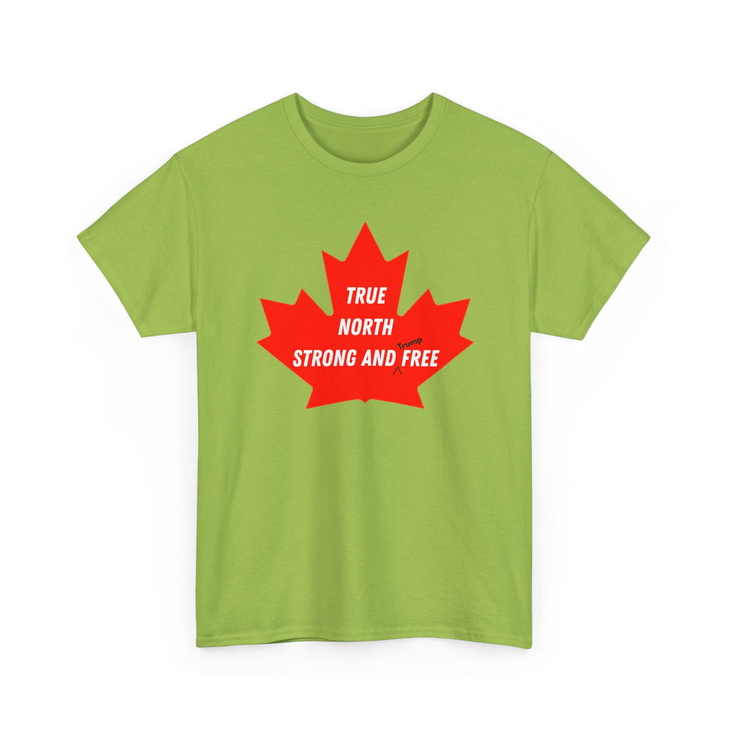 Canada True North Strong and Free Anti Trump T‑Shirt