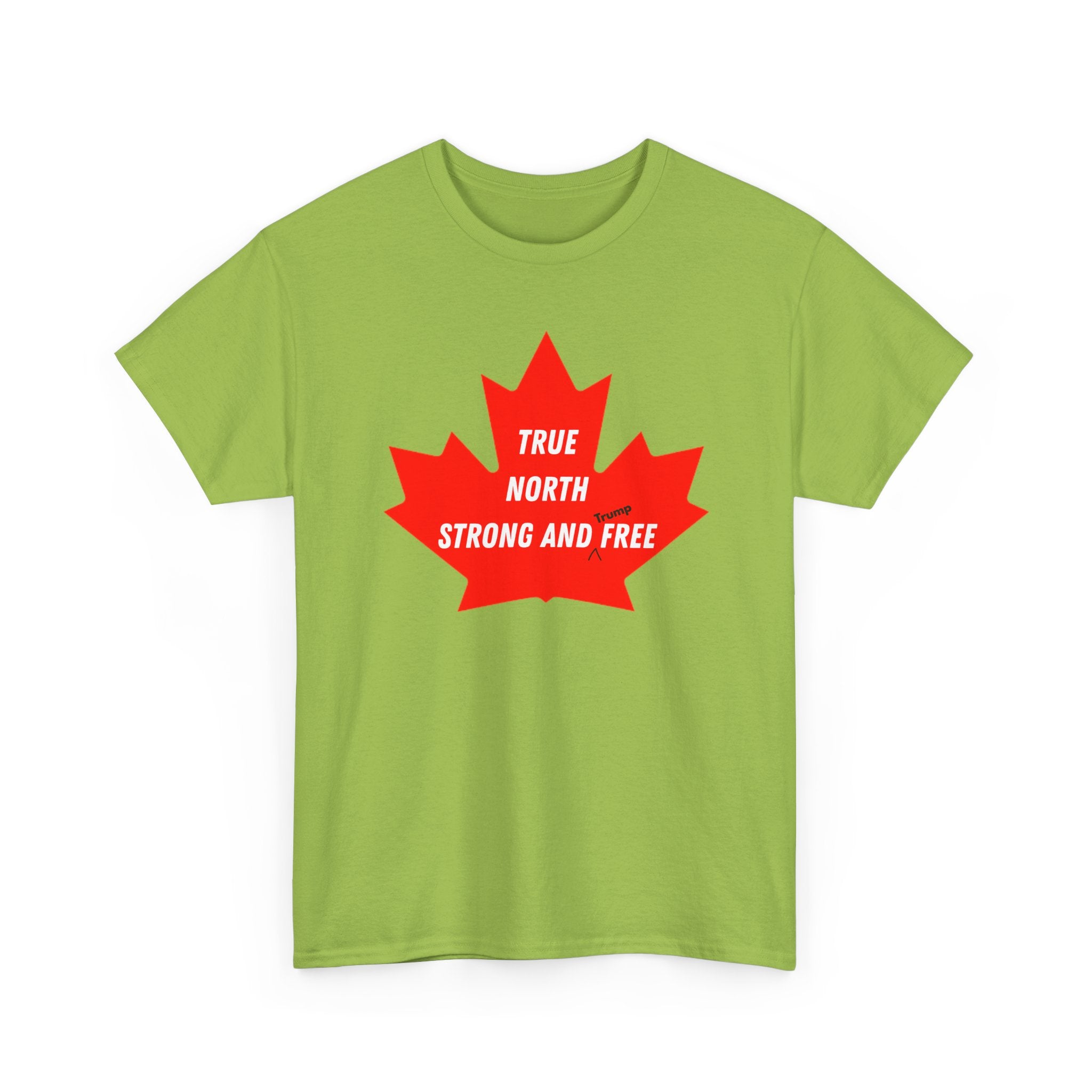 Canada True North Strong and Free Anti Trump T‑Shirt