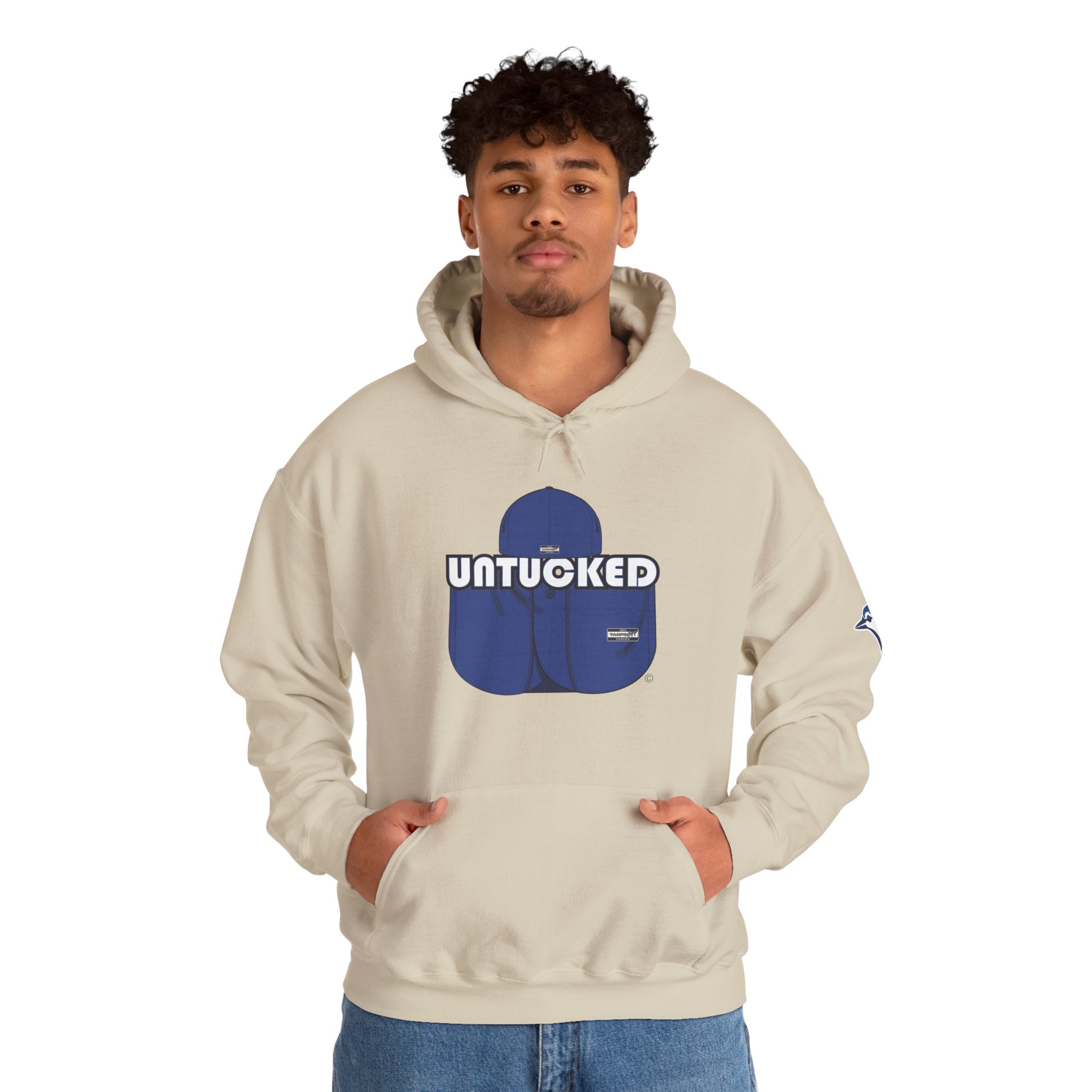 Untucked Hooded Sweatshirt