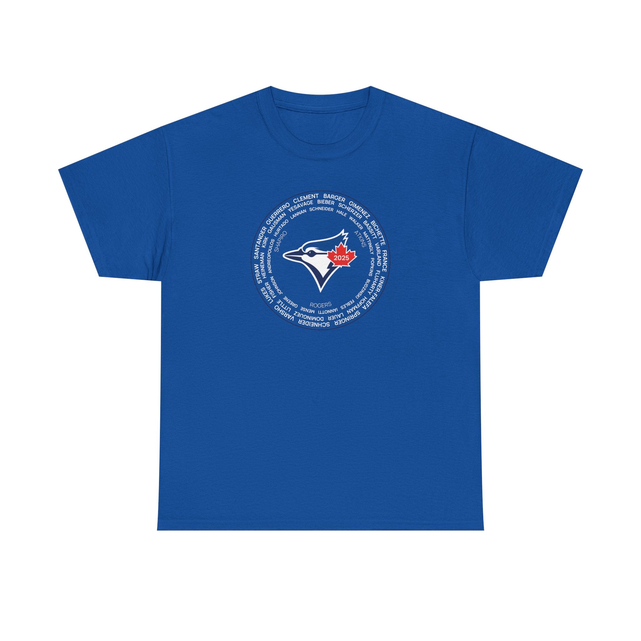 2025 Toronto Blue Jays Post-Season Roster Tee