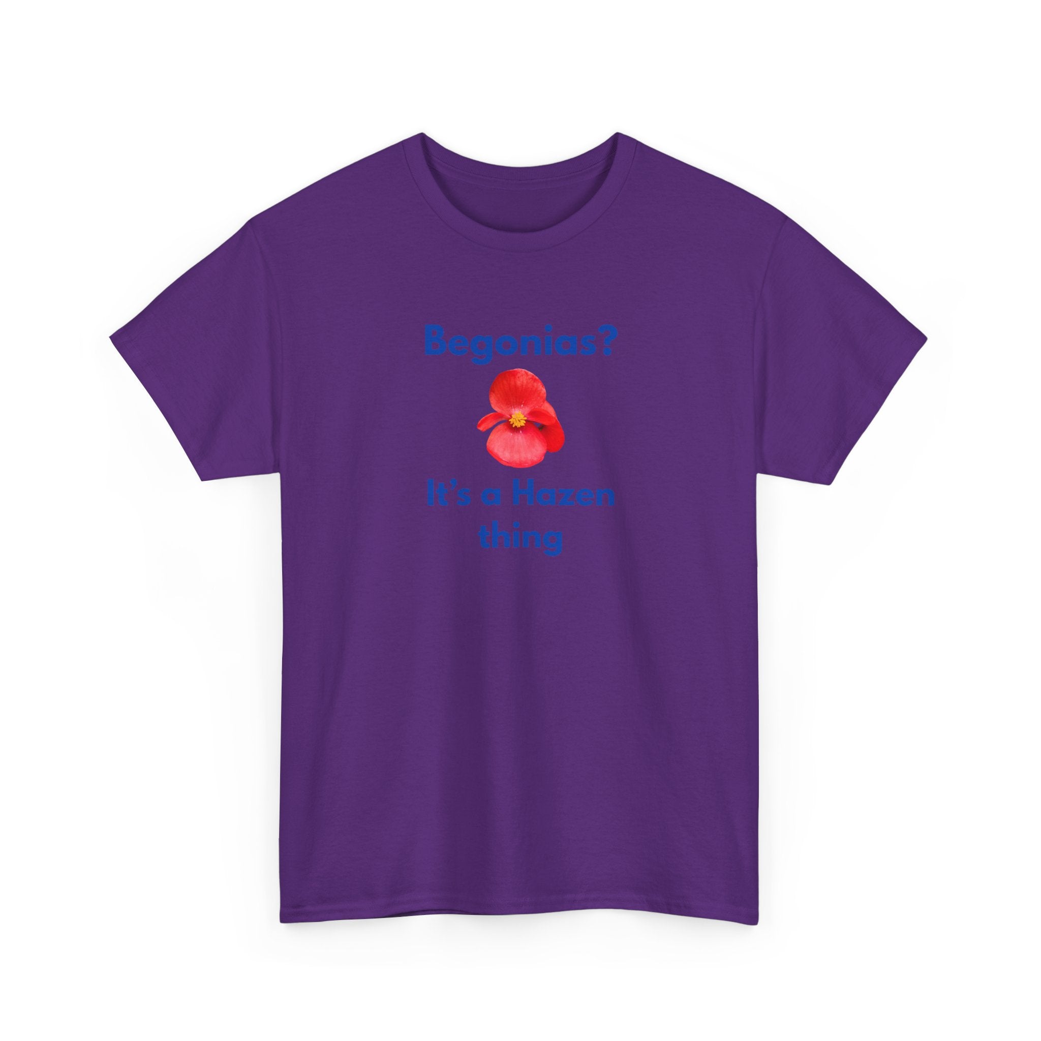 Chief Bradley Taylor Begonias? Front/Back T‑Shirt