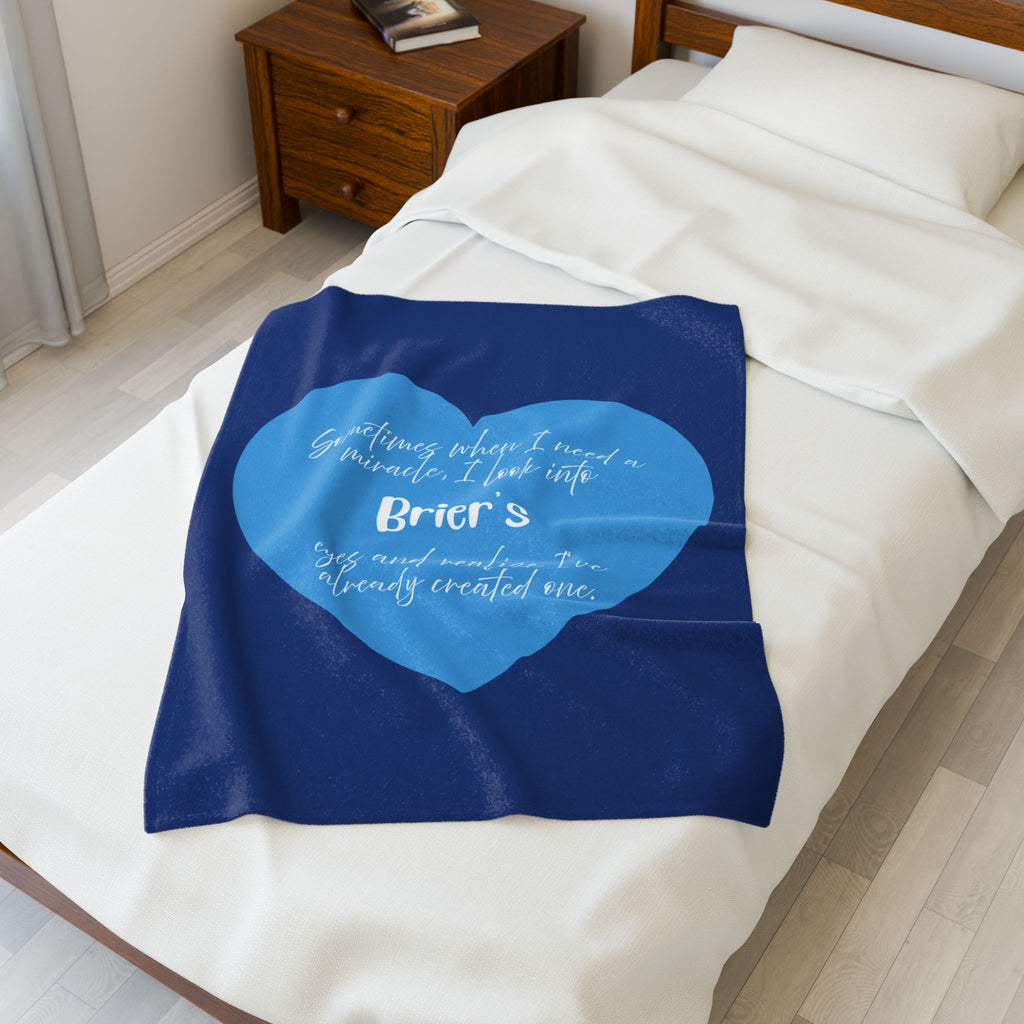 Personalized Miracle Plush Blanket