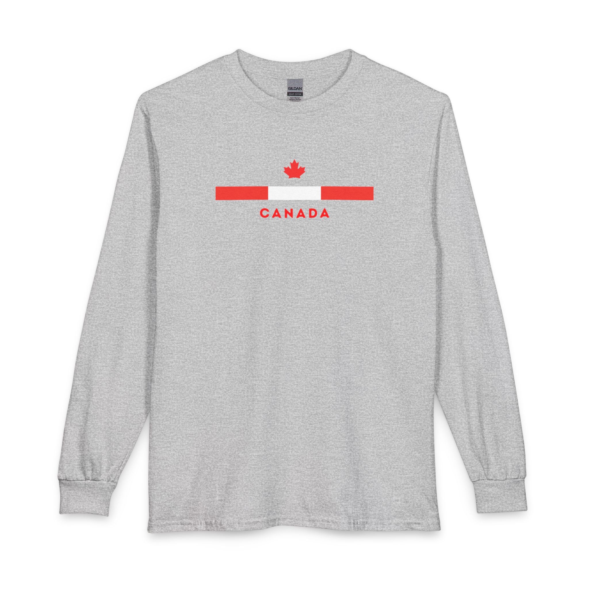 Canada Stripe Long Sleeve T-Shirt