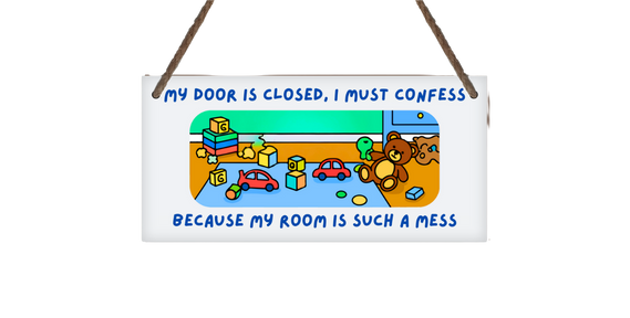 Child's Bedroom Door Wood Sign