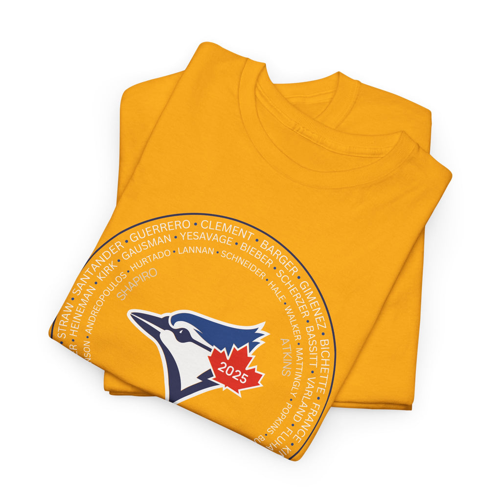 2025 Toronto Blue Jays Post-Season Roster Tee
