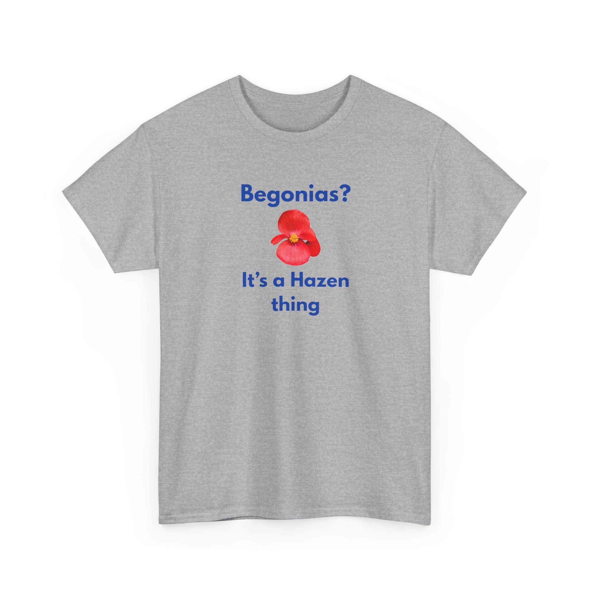 Chief Bradley Taylor Begonias? Front/Back T‑Shirt