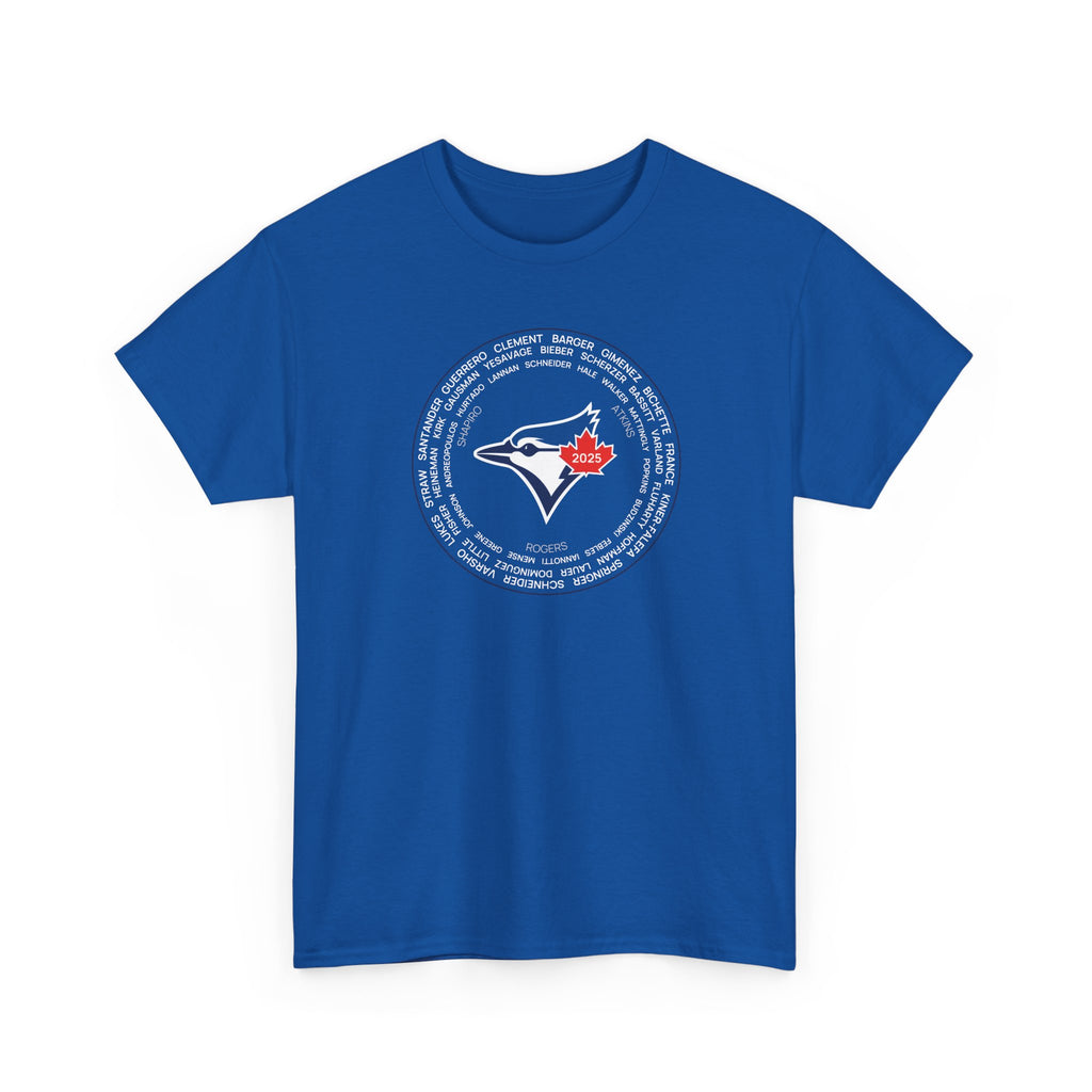 2025 Toronto Blue Jays Post-Season Roster Tee