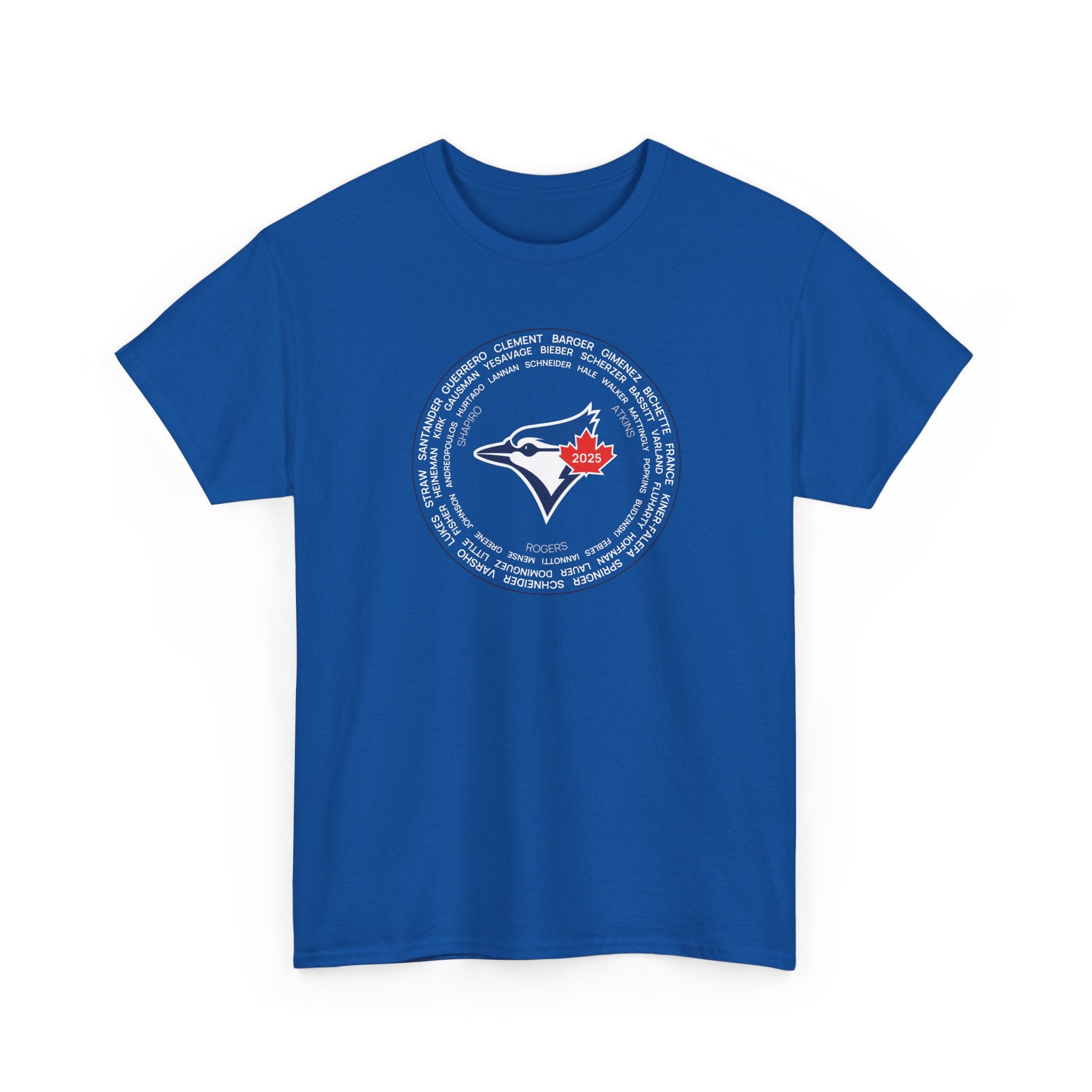 2025 Toronto Blue Jays Post-Season Roster Tee