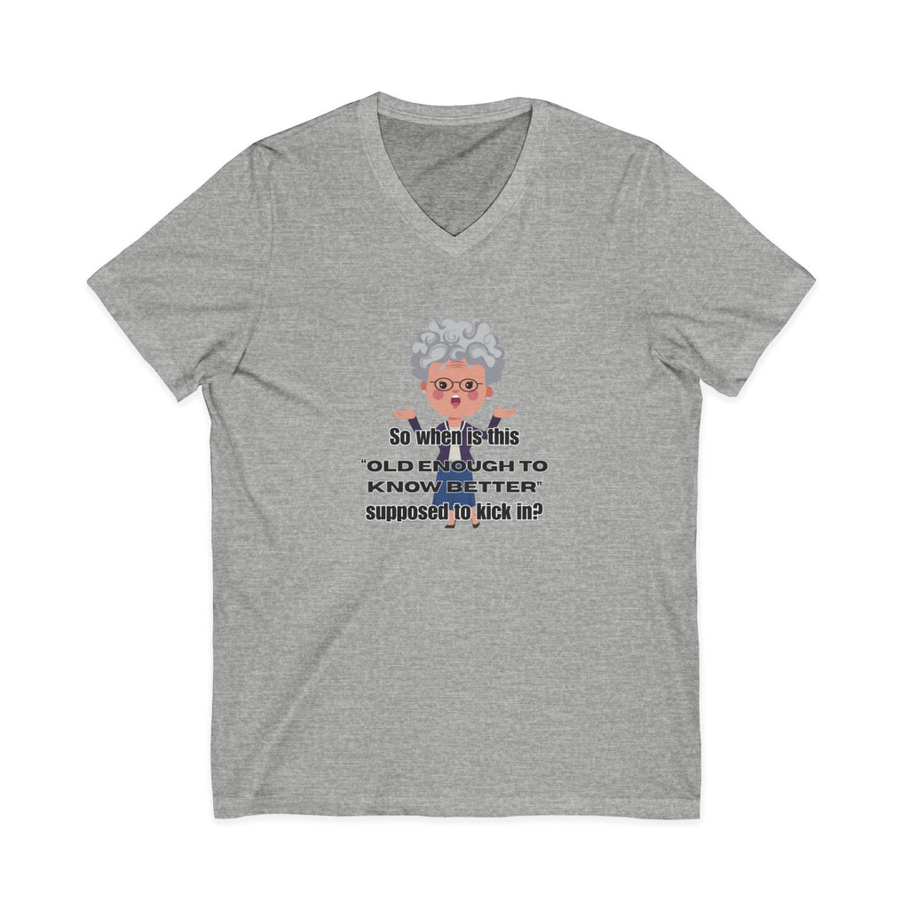 Funny Grandma V-Neck T-Shirt