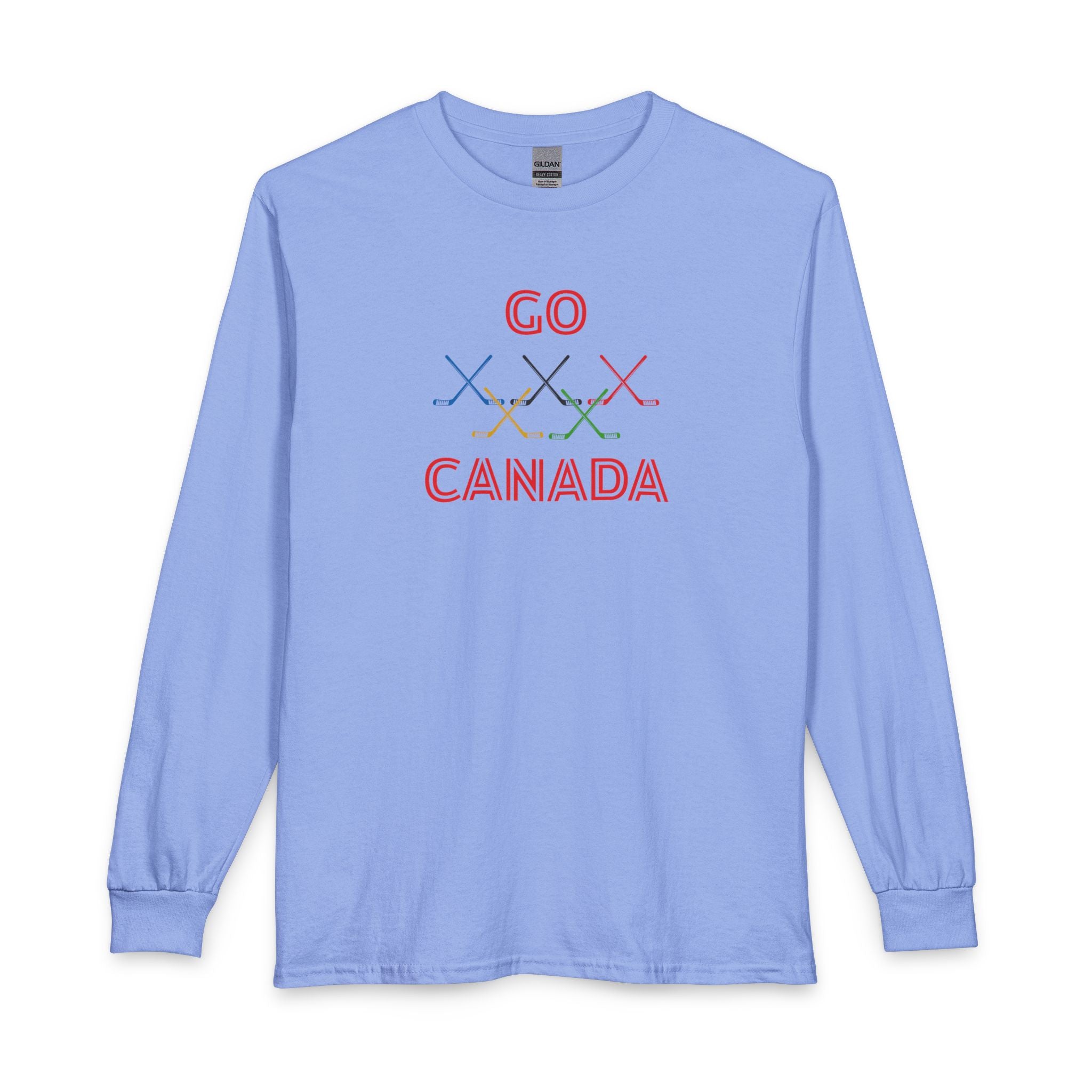 Canada Stick Rings Long Sleeve T-Shirt