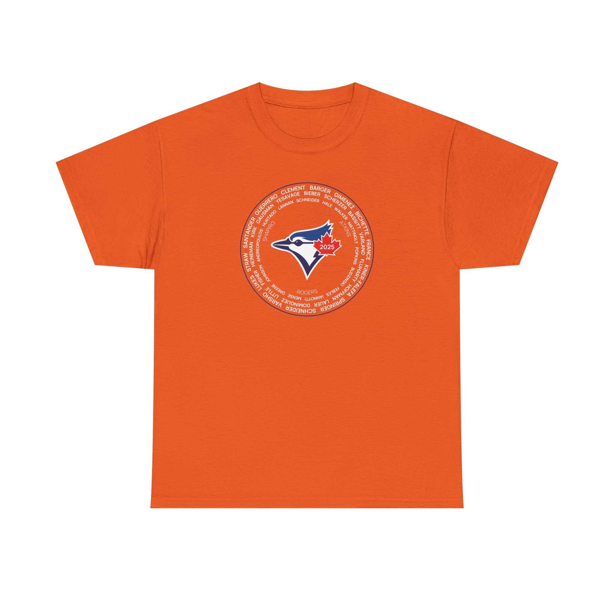 2025 Toronto Blue Jays Post-Season Roster Tee