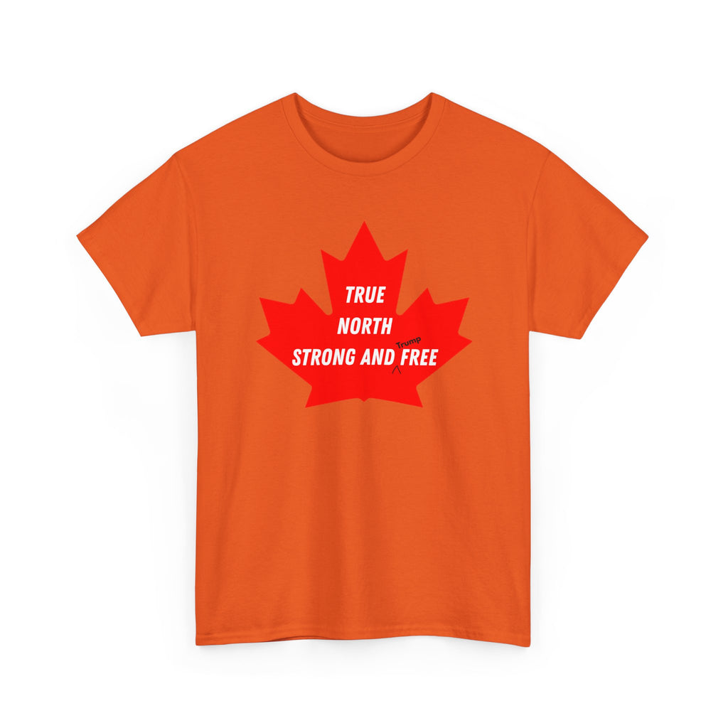 Canada True North Strong and Free Anti Trump T‑Shirt