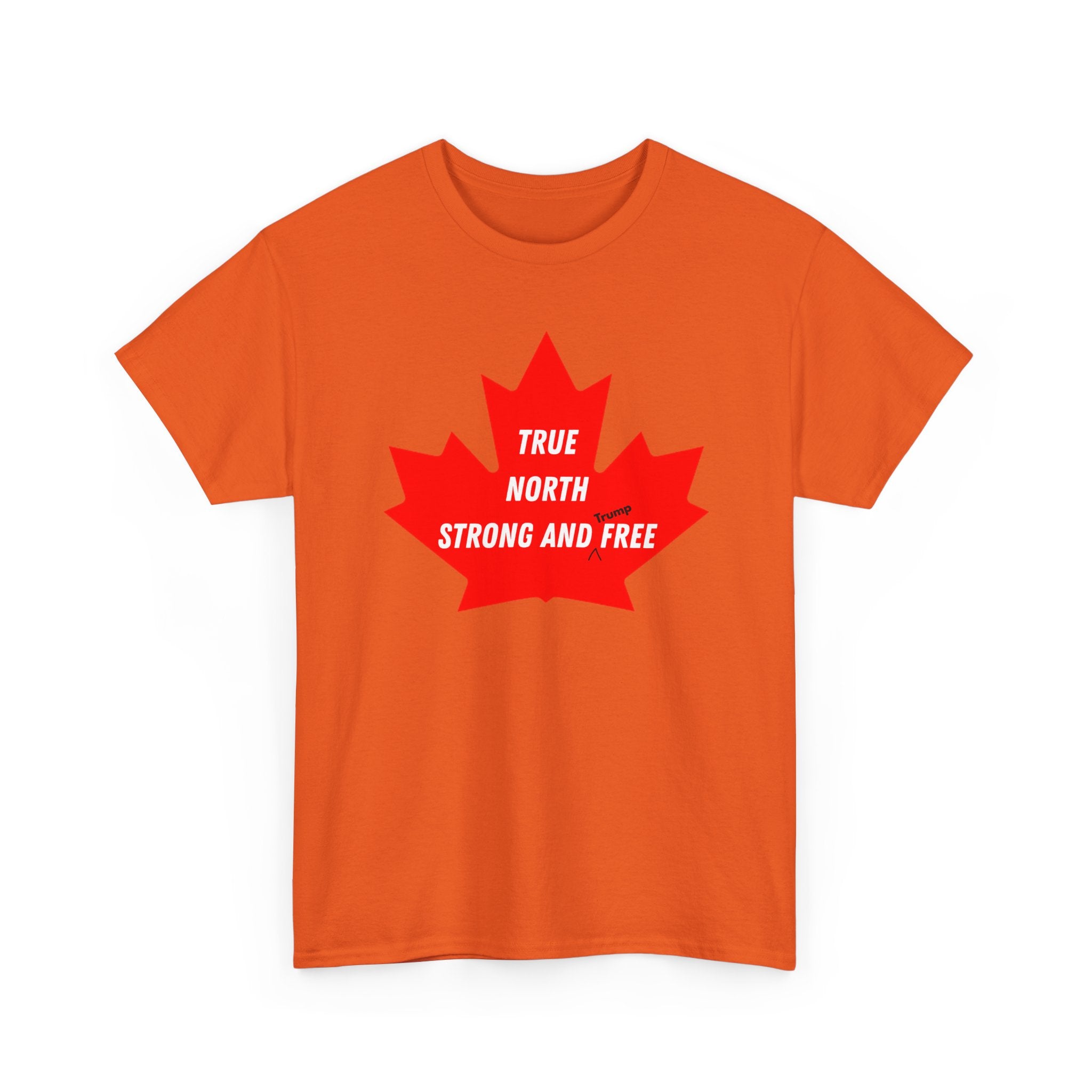 Canada True North Strong and Free Anti Trump T‑Shirt