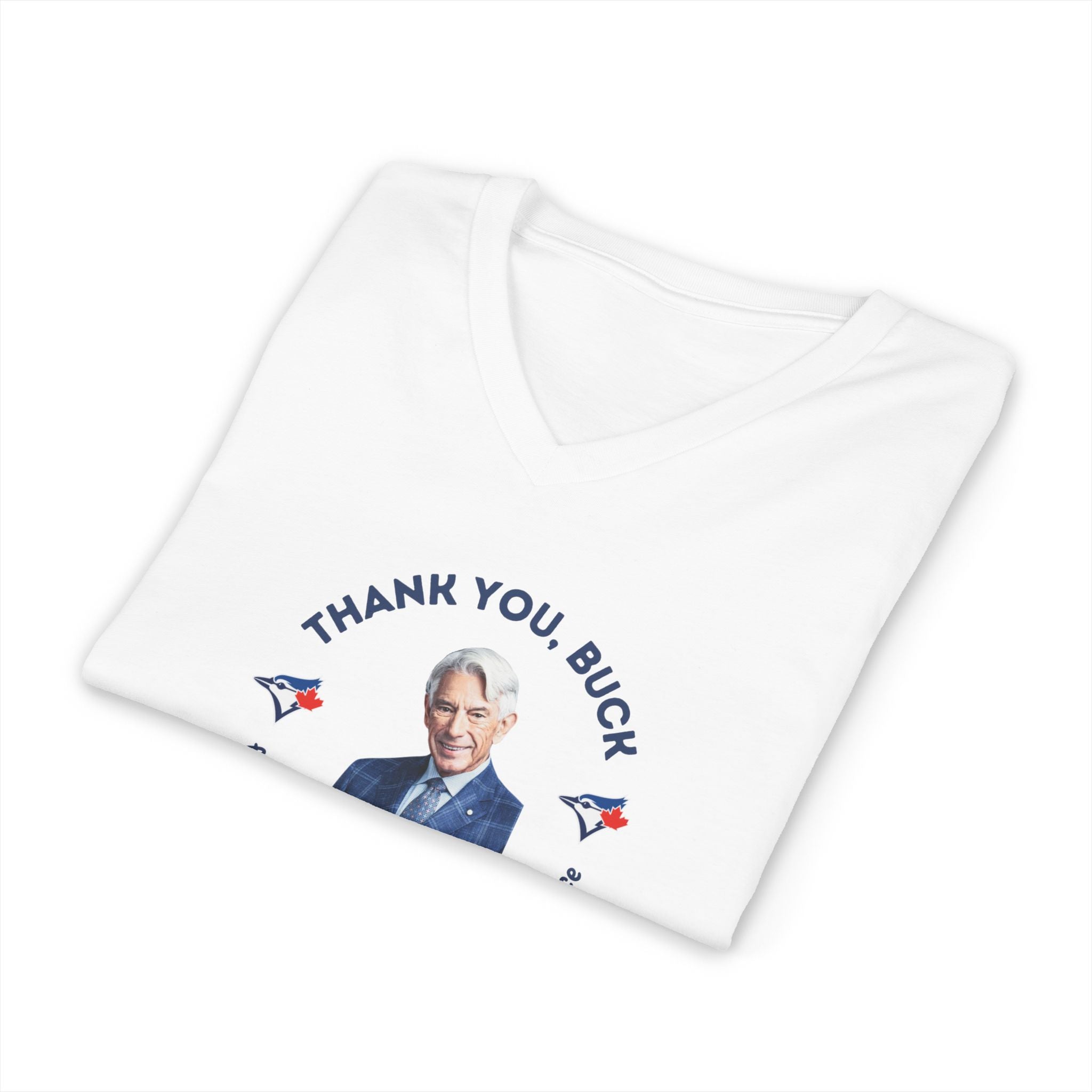 Thank You, Buck Martinez V-Neck T-Shirt