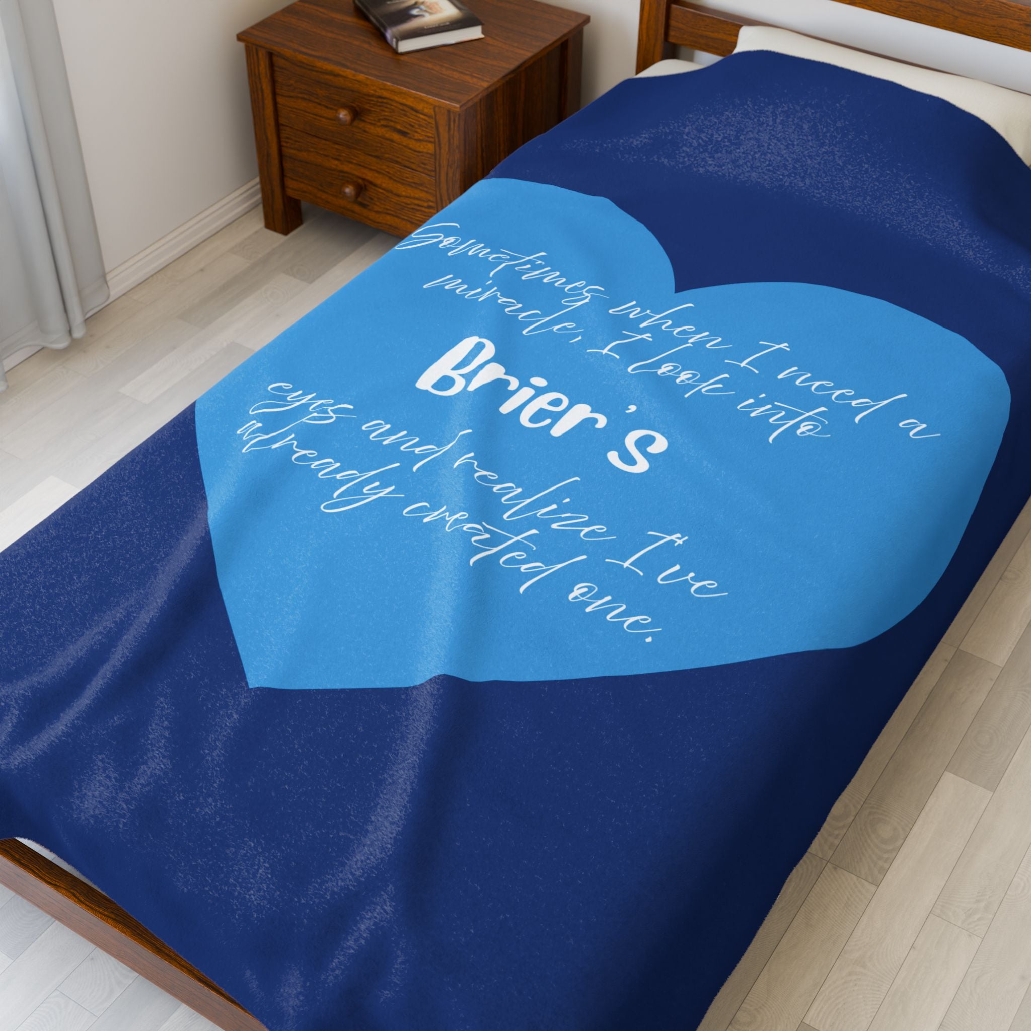Personalized Miracle Plush Blanket