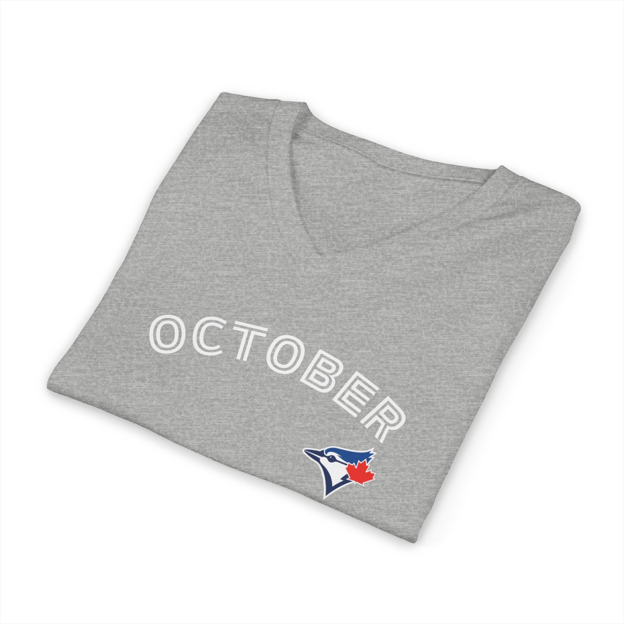 Toronto Blue Jays Arched October Starts in March V‑Neck T-Shirt